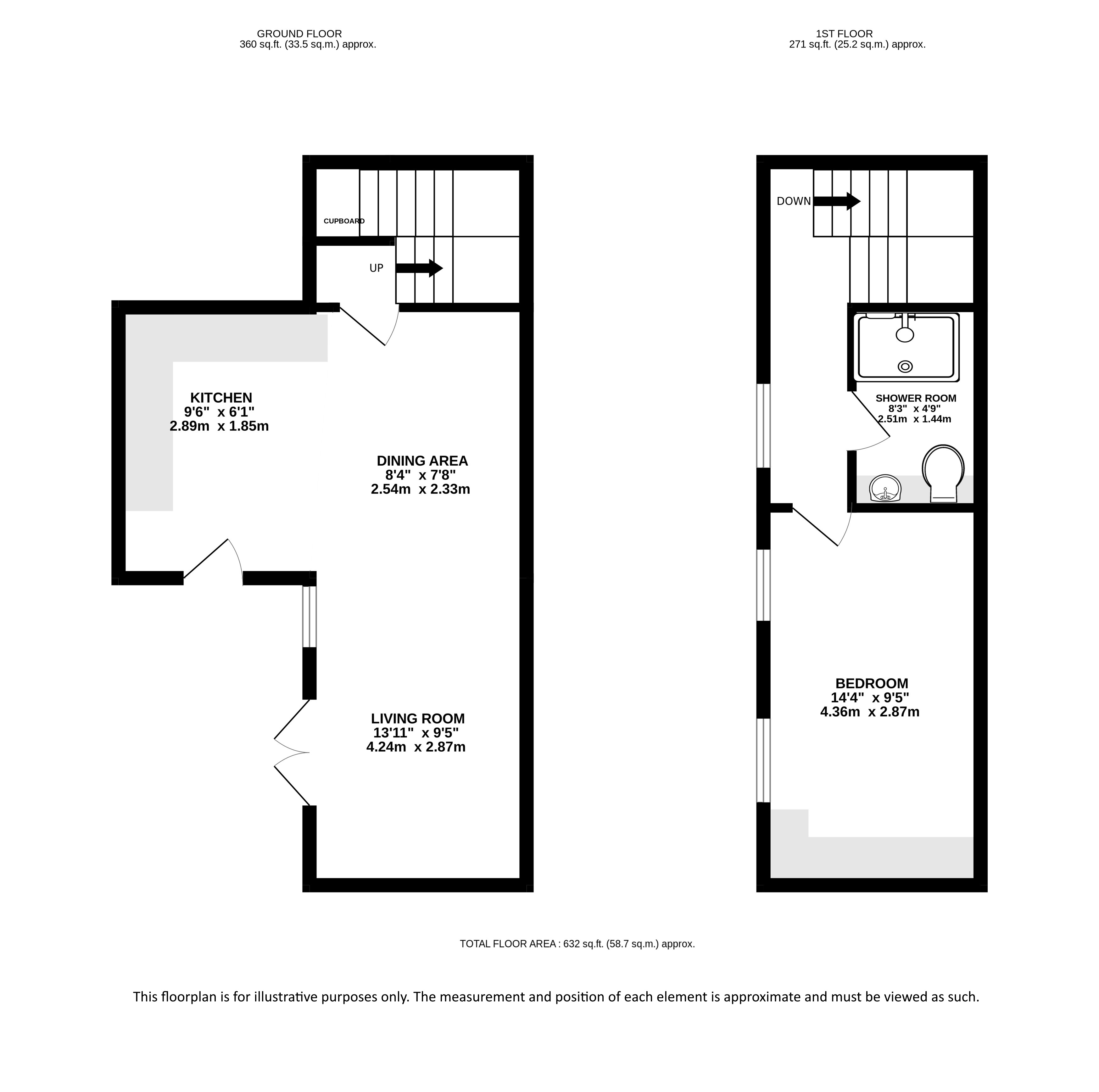 33, Cleveland Road, St. Albans floorplan