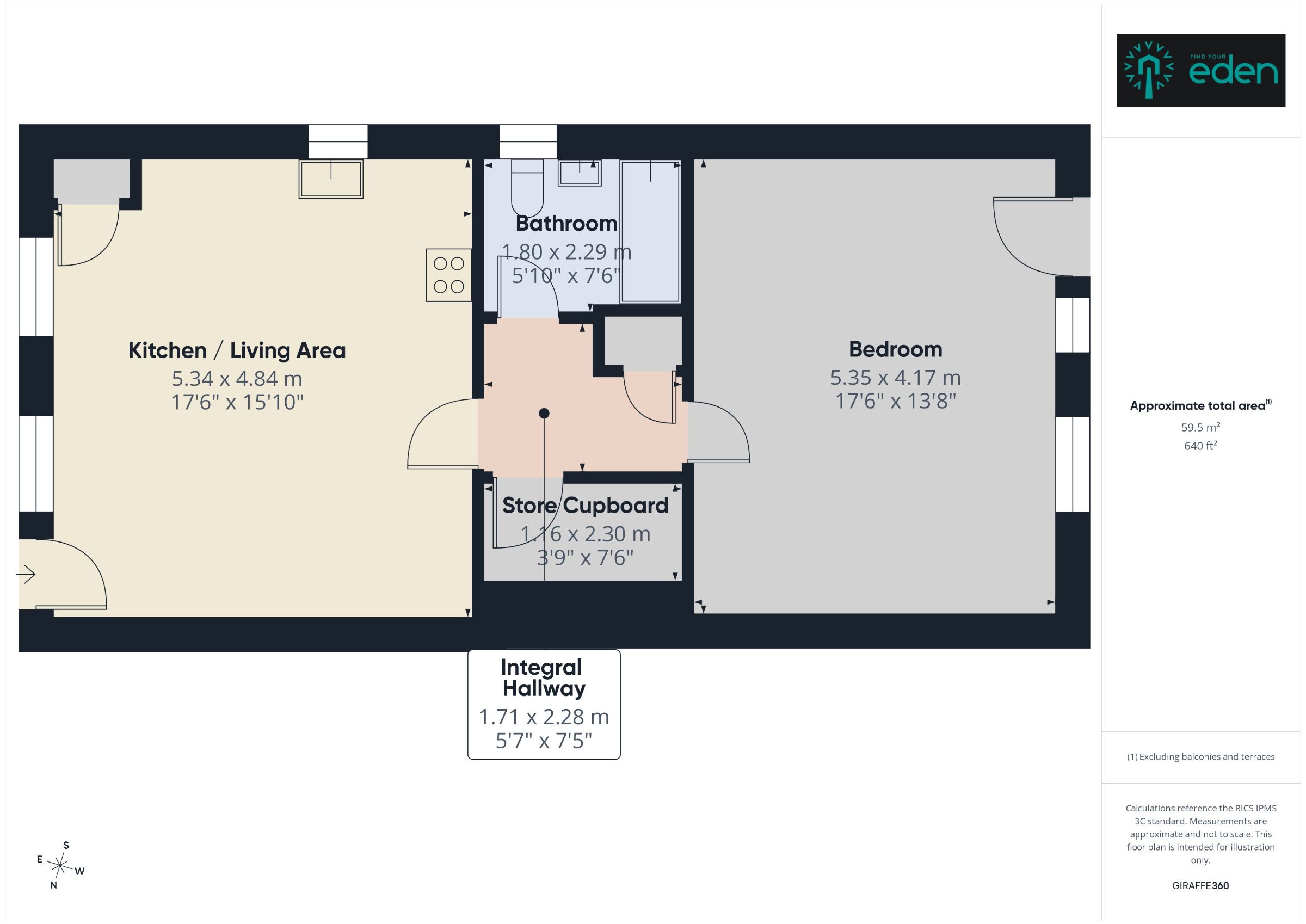 Apt 3, 45 Canterbury Street, Liverpool floorplan
