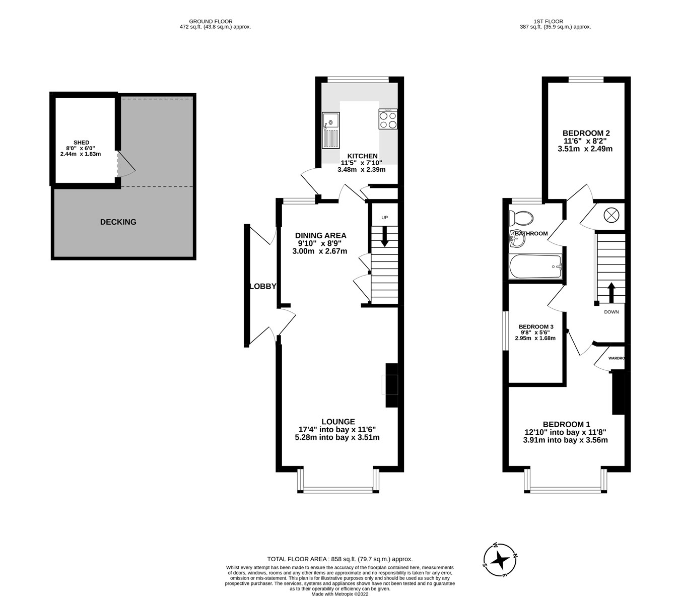 Sheep Walk, Shepperton TW17, 3 bedroom terraced house for sale