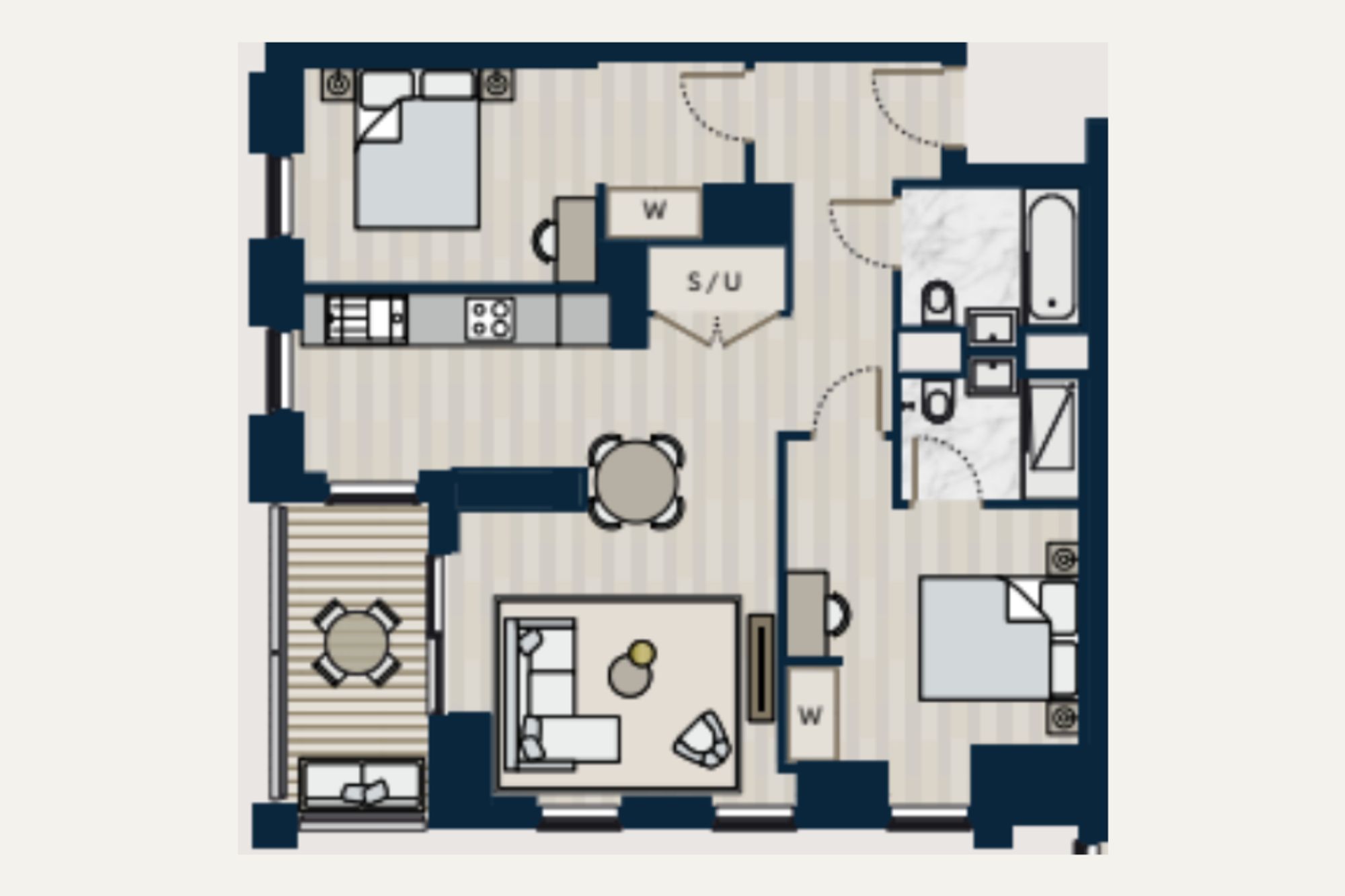15.01 One Thames Quay 222 Marsh Wall, London floorplan