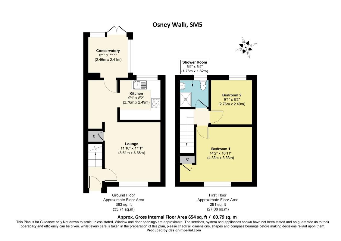 17, Osney Walk, Carshalton floorplan