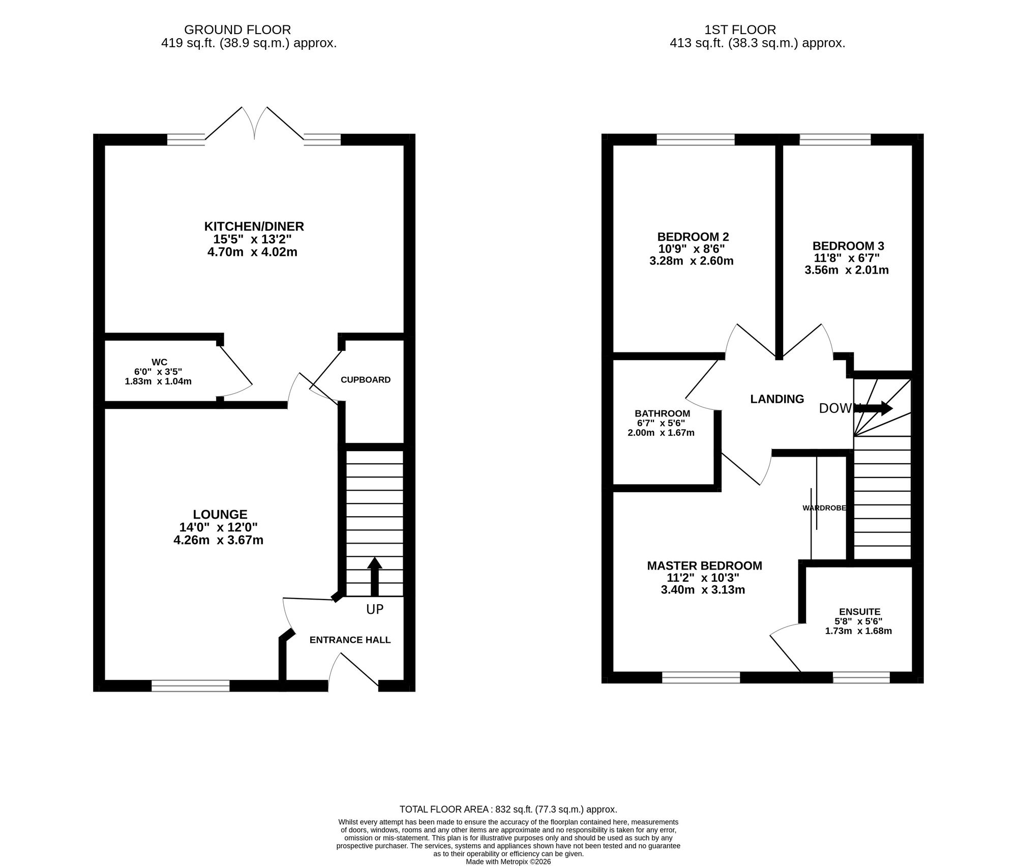 460 Broad Street, Crewe floorplan