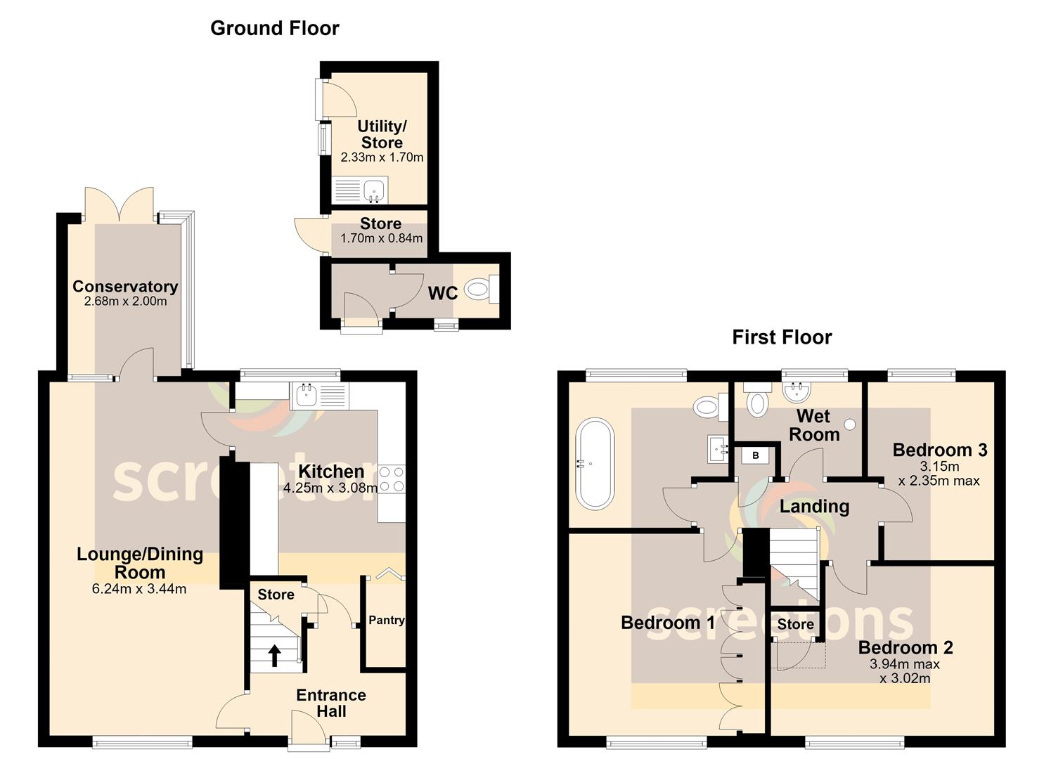 2, Houps Road, Thorne floorplan