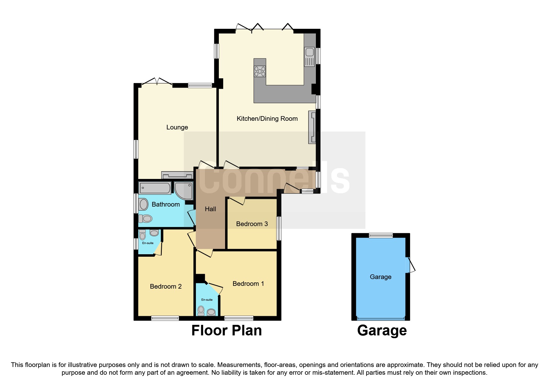 Brookside, Burbage, Hinckley LE10, 3 bedroom detached bungalow for sale
