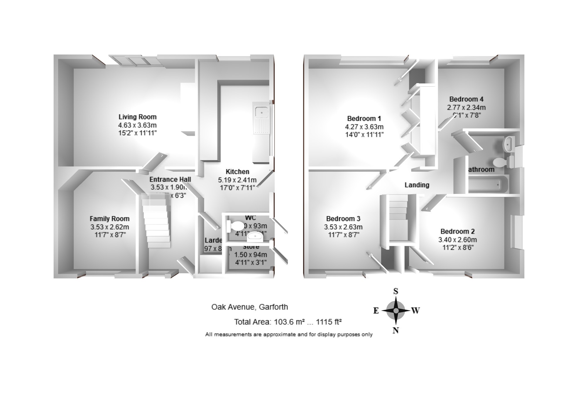 4 Bedrooms Semi-detached house for sale in Oak Avenue, Garforth, Leeds LS25