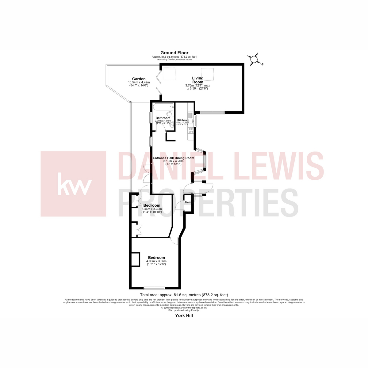 18a, York Hill, Loughton floorplan