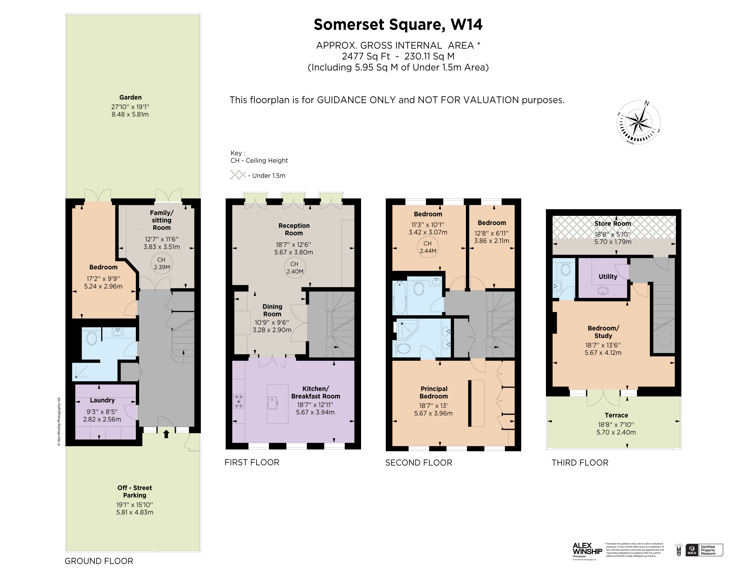 12, Somerset Square, London floorplan