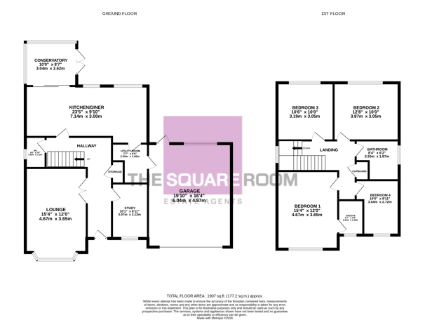 16, Heron Way, Herons Reach floorplan
