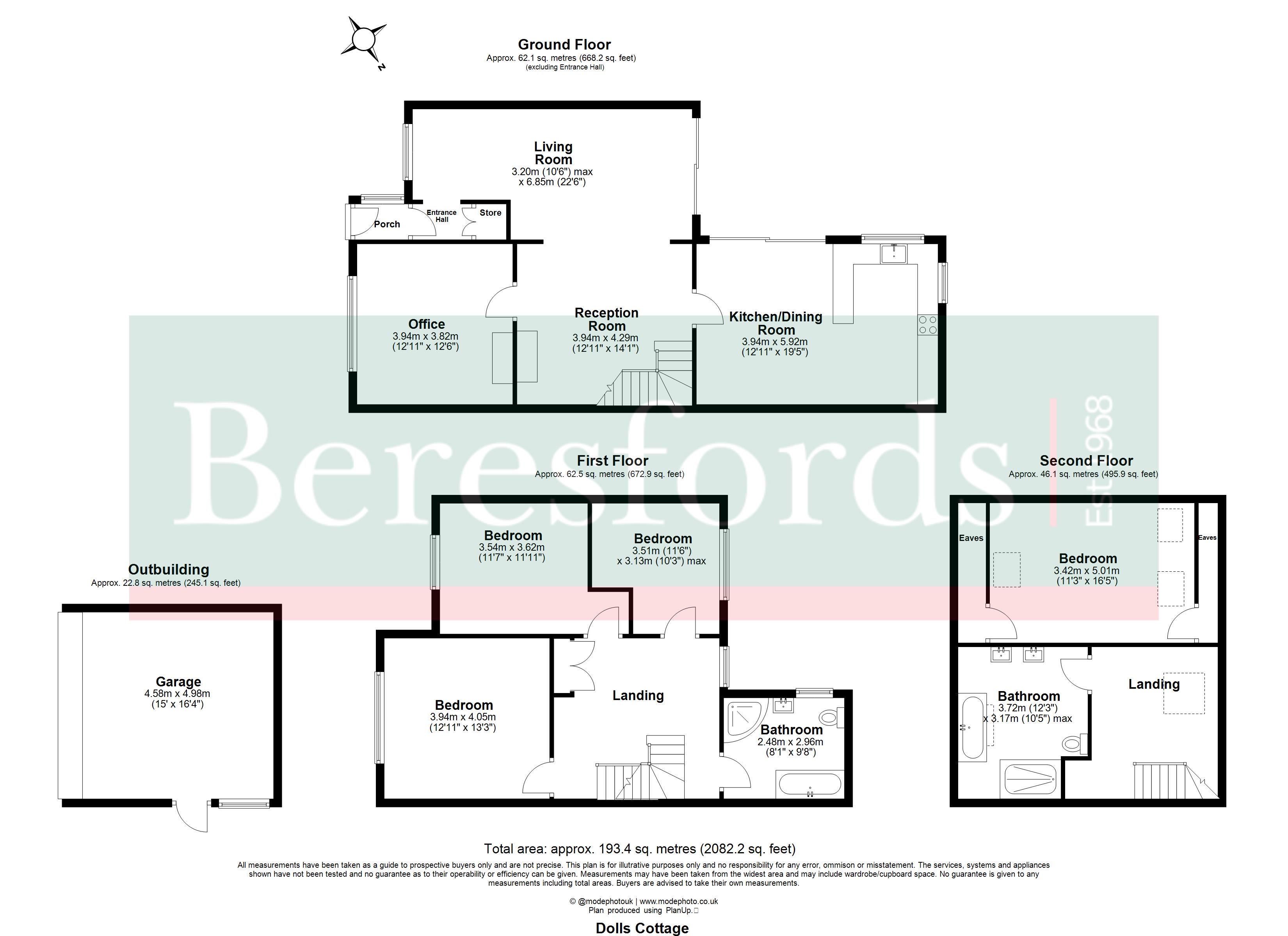 Dolls Cottage,, Nathans Lane, Essex floorplan