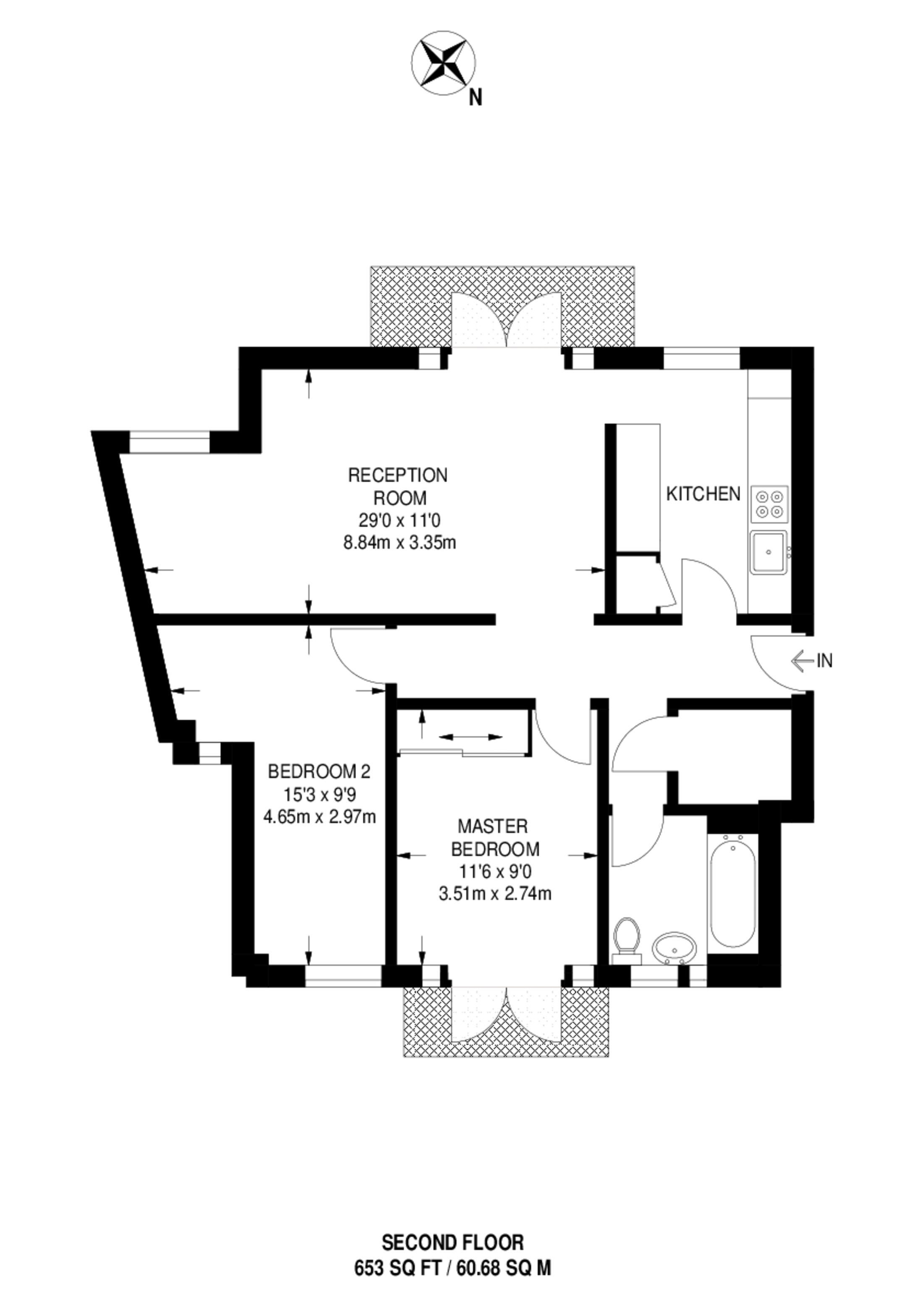 The Watergarden, Limehouse floorplan