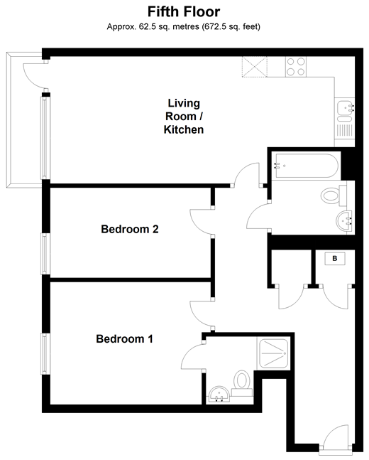 2 Bedrooms Flat for sale in Whitestone Way, Croydon, Surrey CR0