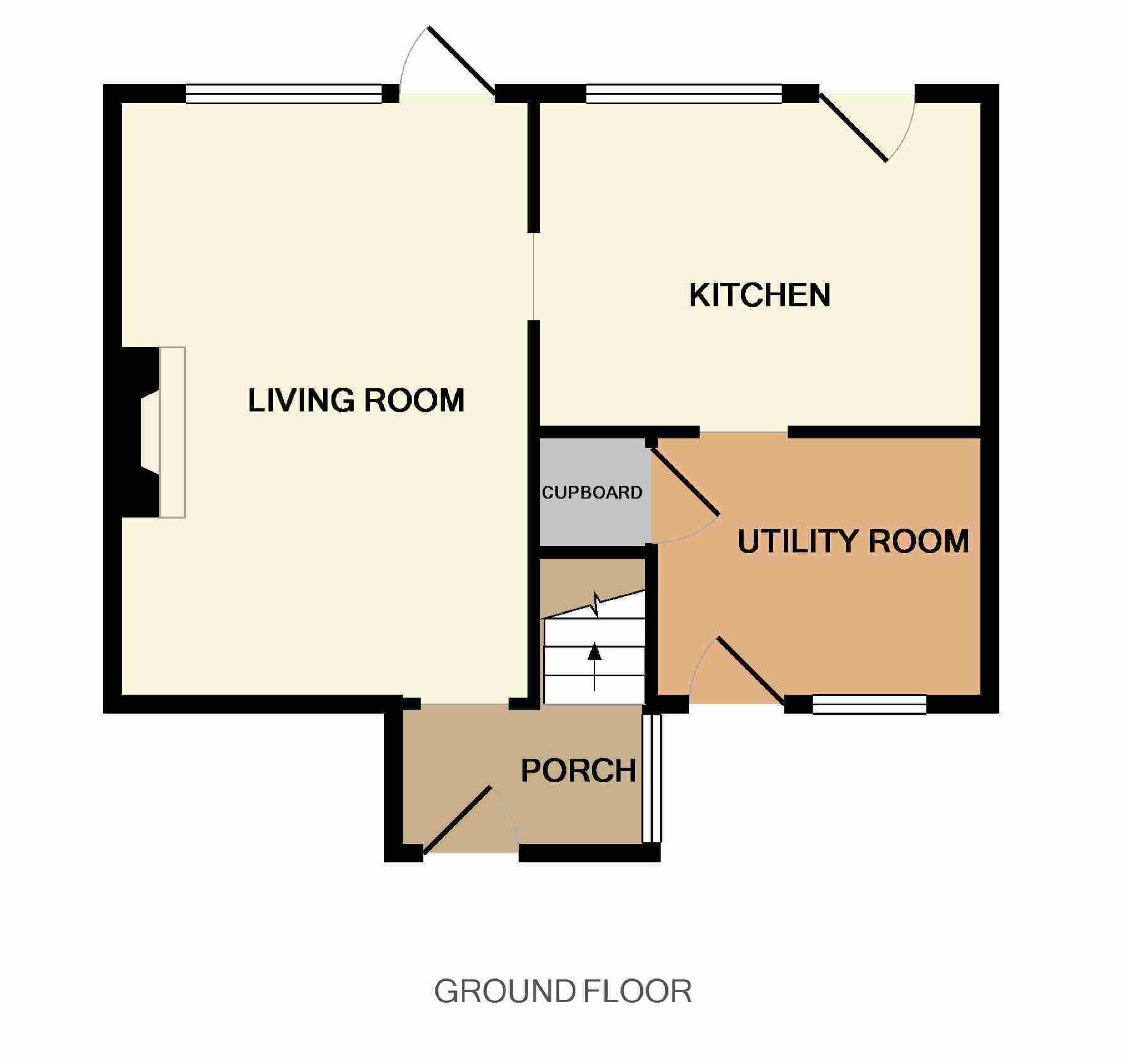2 bedroom terraced house at 26 Sycamore Close, Langley Green, Crawley