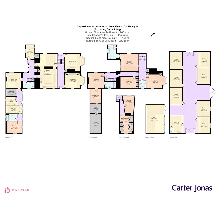 Camoys Court,, Chiselhampton, Oxfordshire floorplan