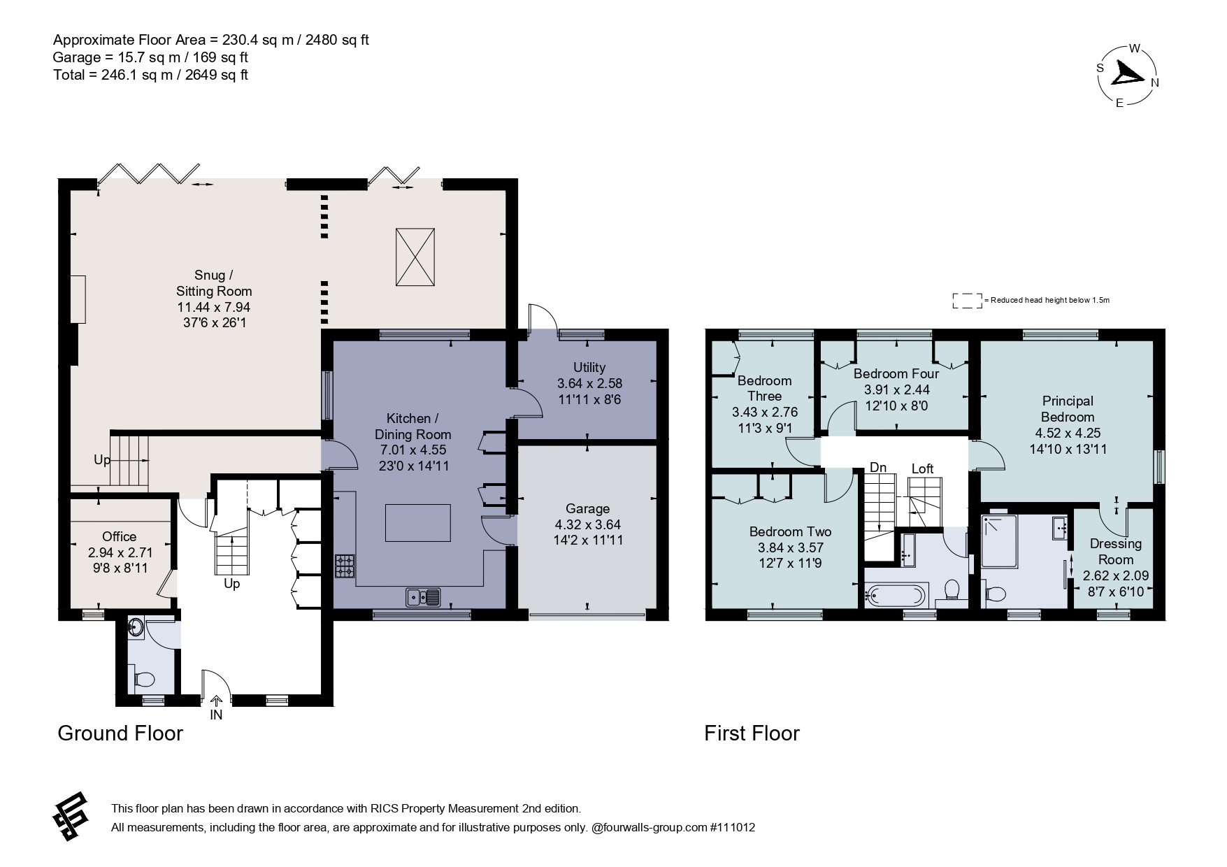 41, Highmoor, Buckinghamshire floorplan