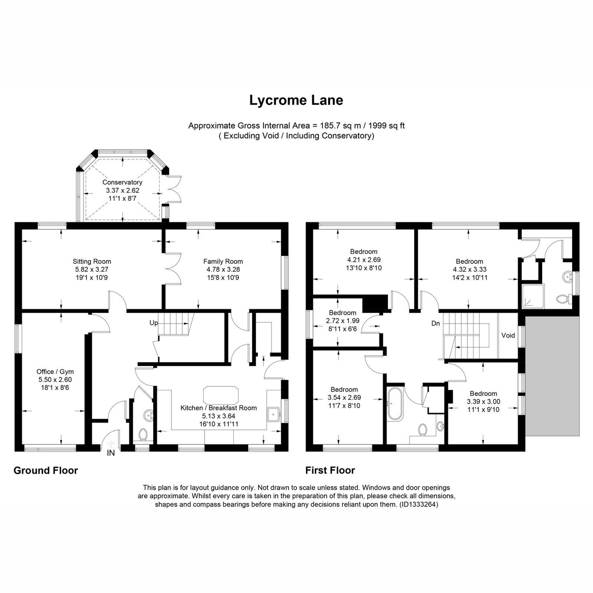 9, Lycrome Lane, Chesham floorplan