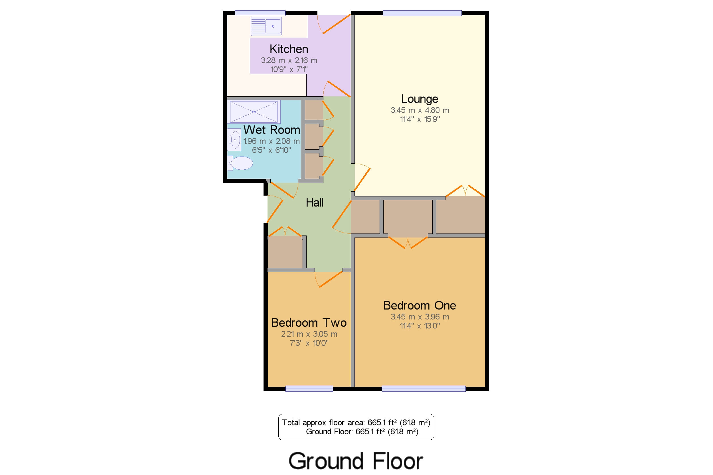 27, St. Margarets Gardens, Norwich floorplan