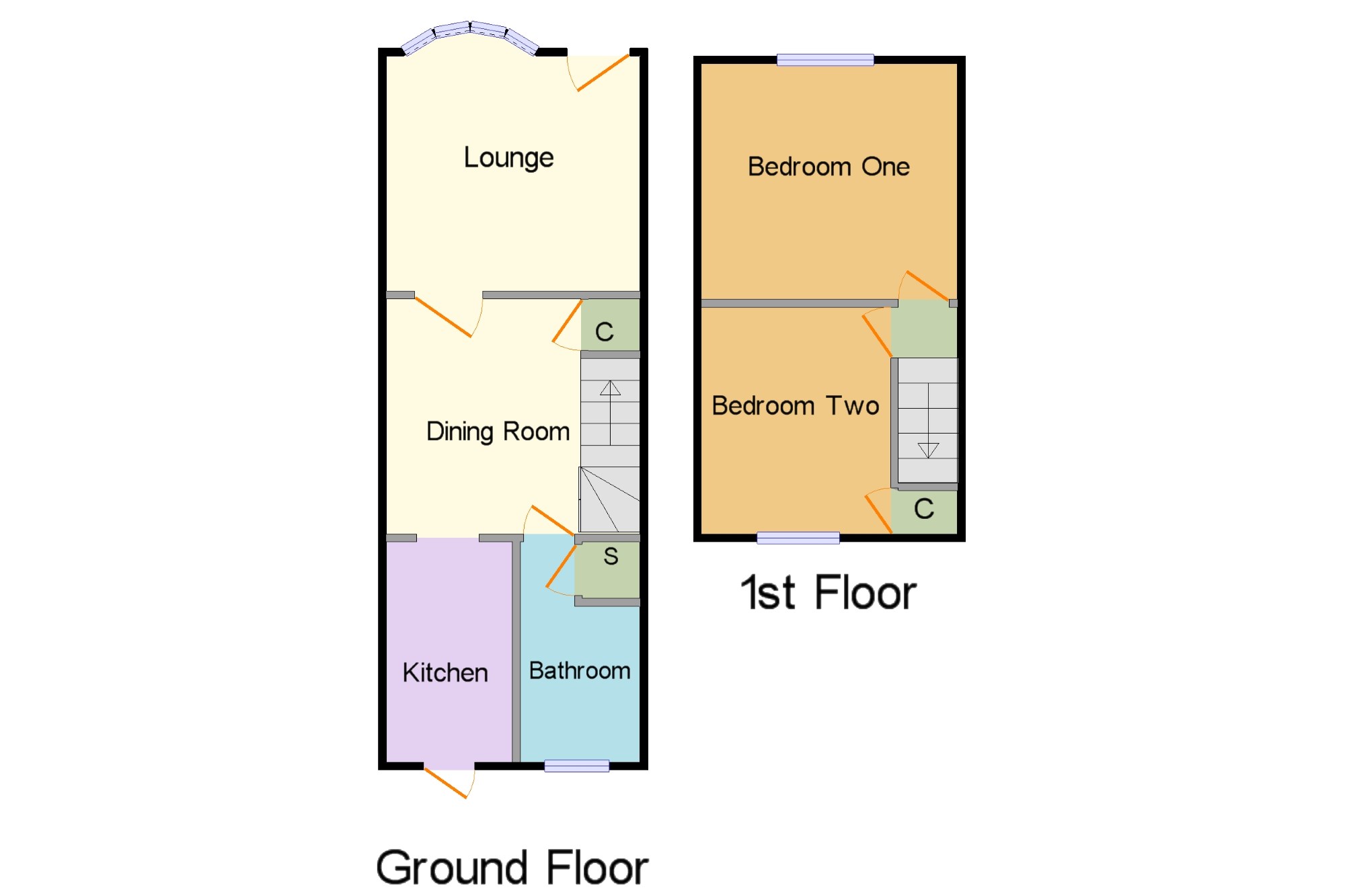 2 Bedrooms End terrace house for sale in Parsons Road, Southcrest, Redditch, Worcestershire B98