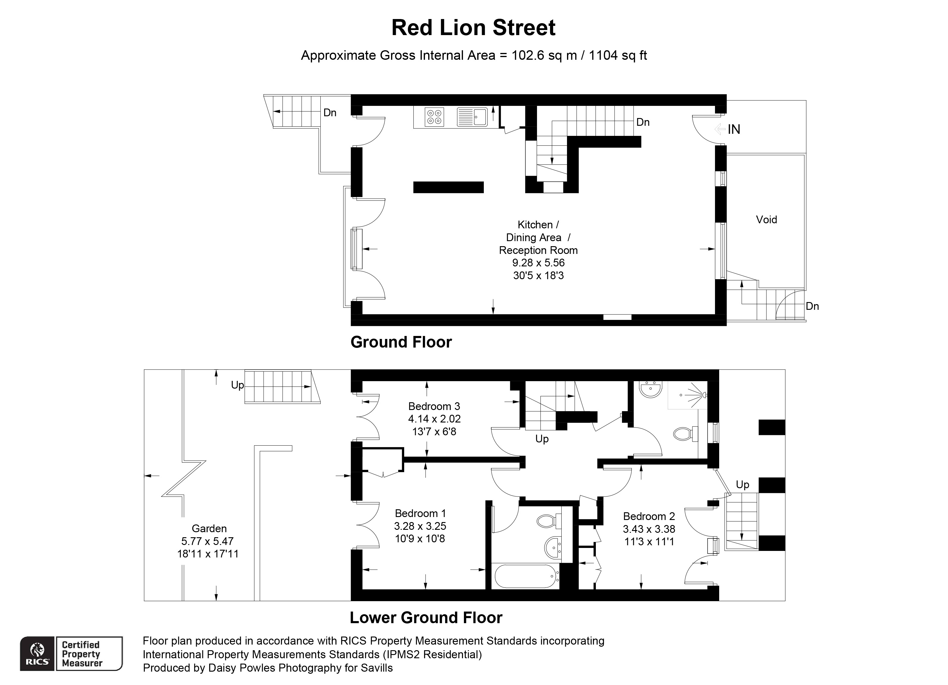 3, 21, Red Lion Street, London floorplan