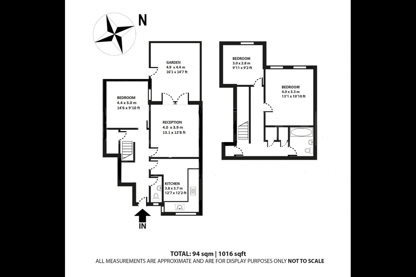 46, Cobourg Street, London floorplan