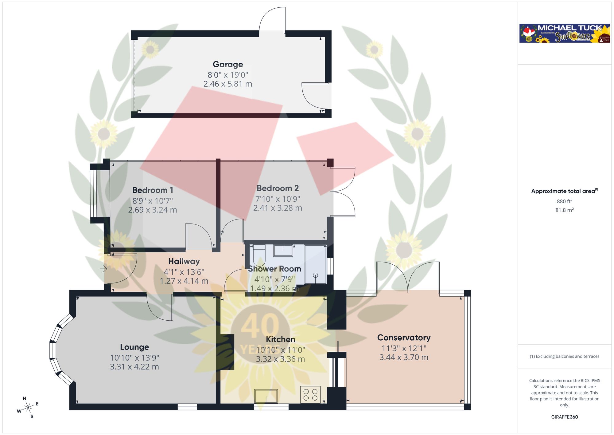 44 Tewkesbury Road, Gloucester floorplan