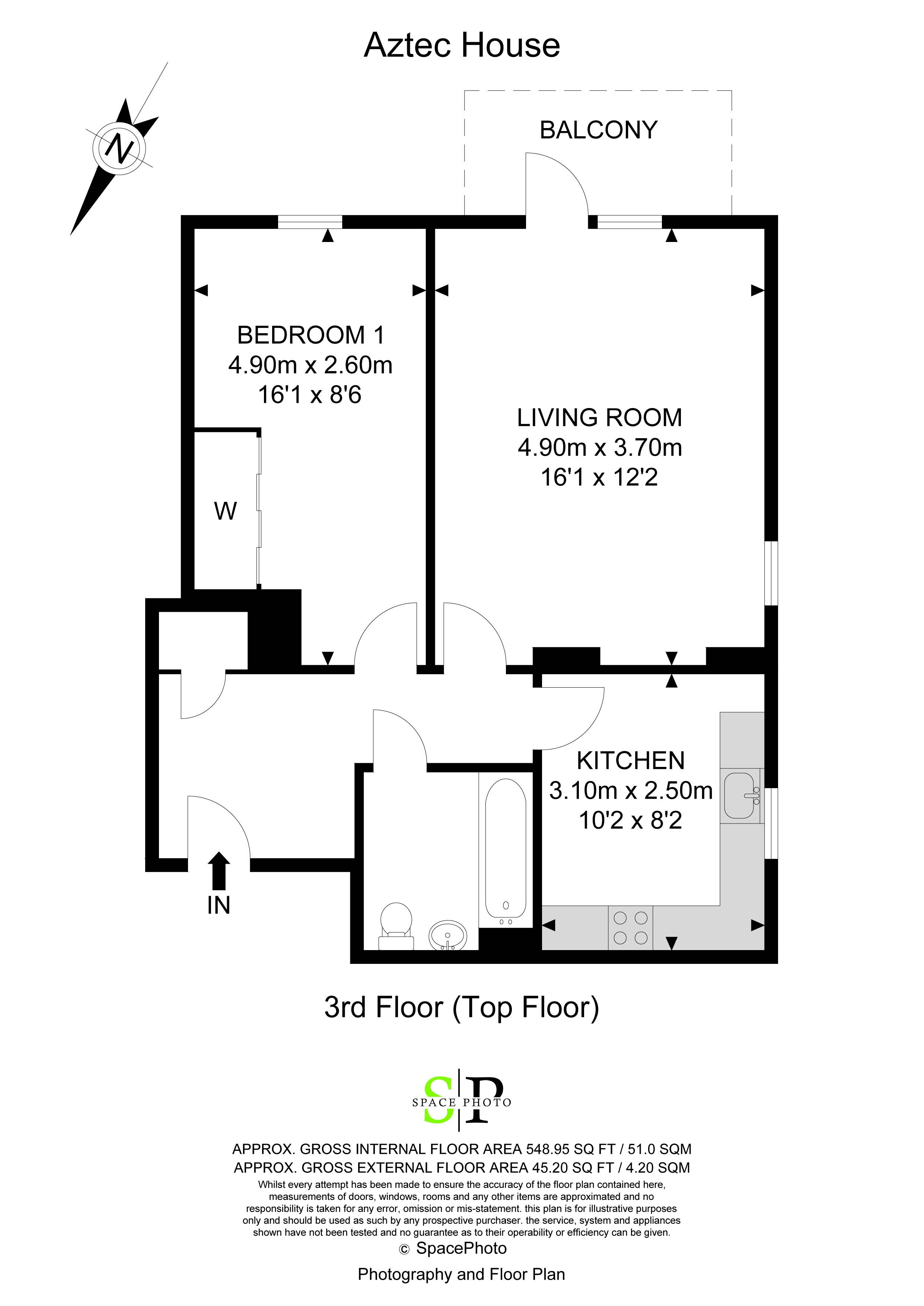 17 Aztec House, 461, High Road, London floorplan