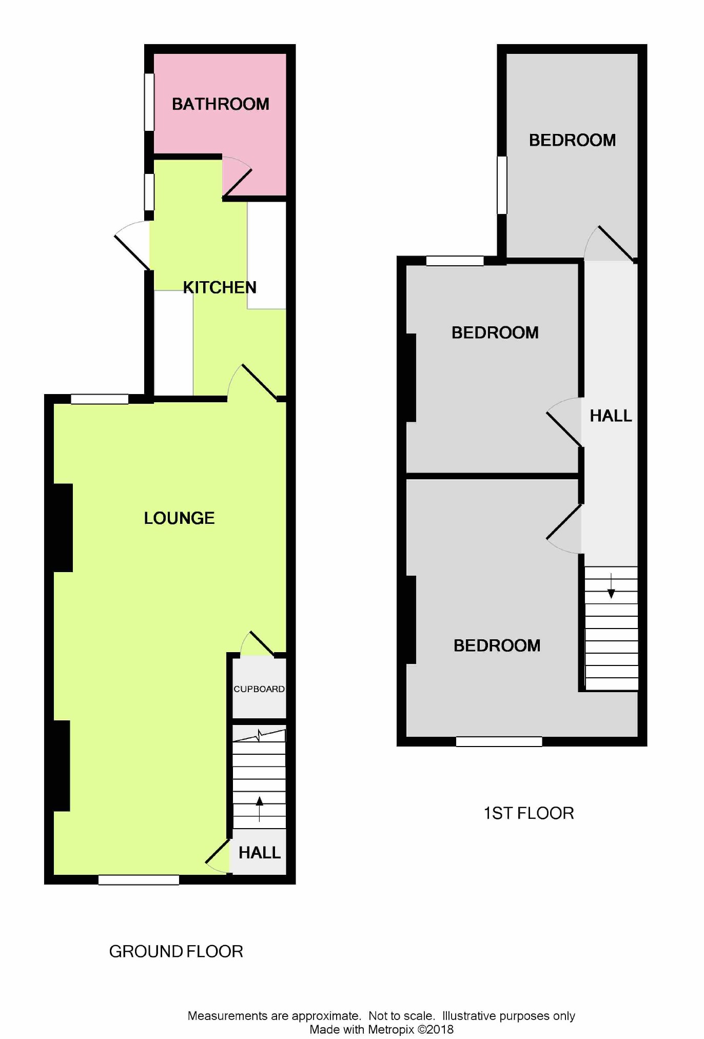 3 Bedrooms Terraced house for sale in Howard Street, Worthing, West Sussex BN11