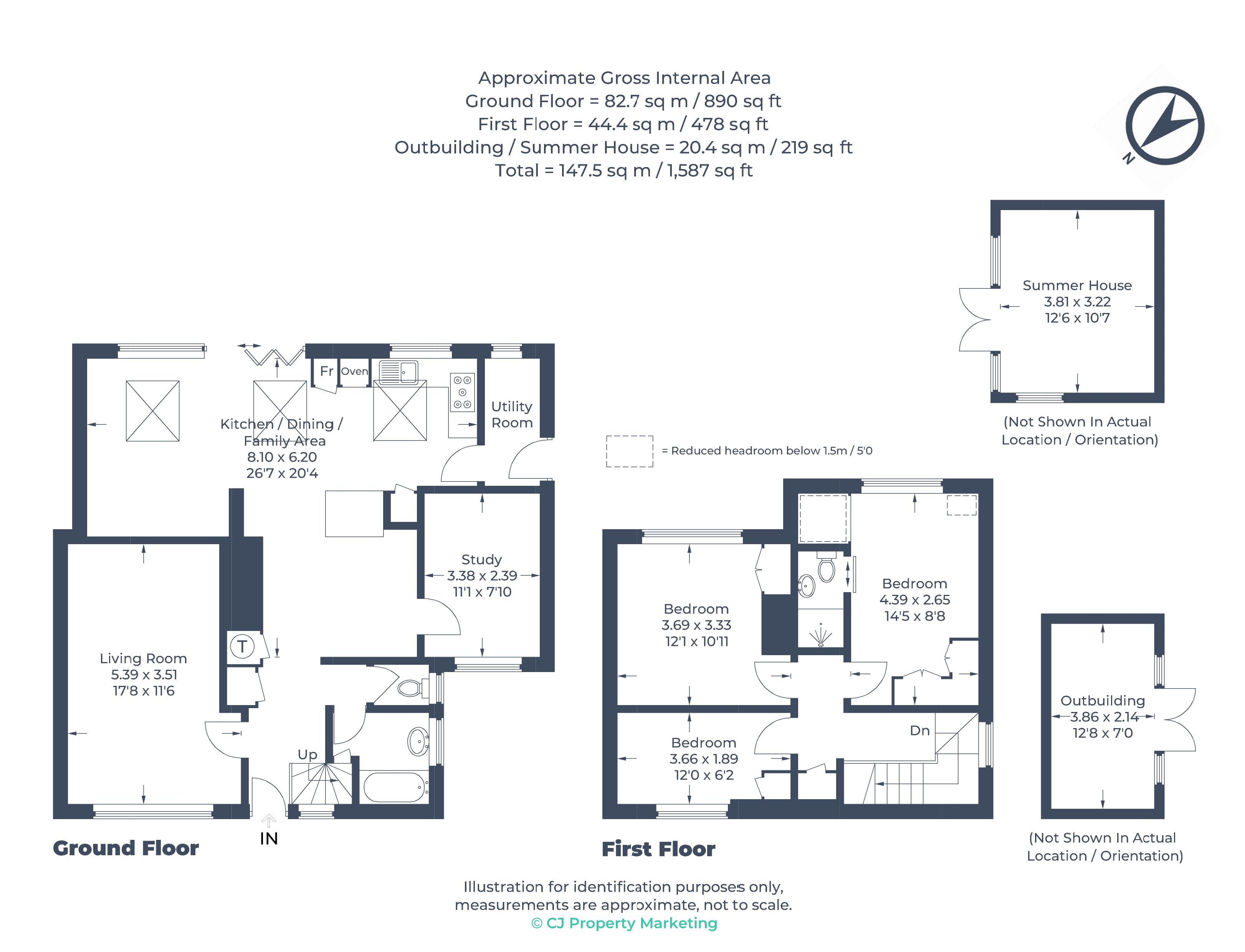 30, Blind Lane, Bourne End floorplan
