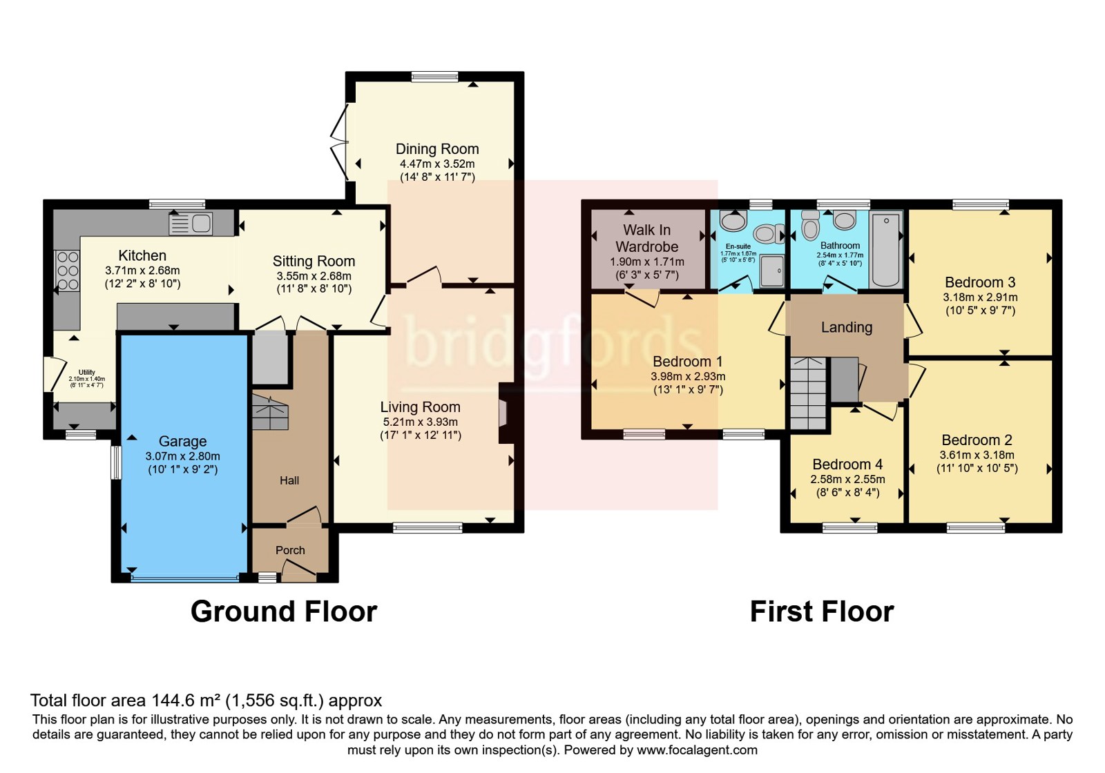 Ascot Close, Grappenhall, Warrington, Cheshire, WA4 floorplan