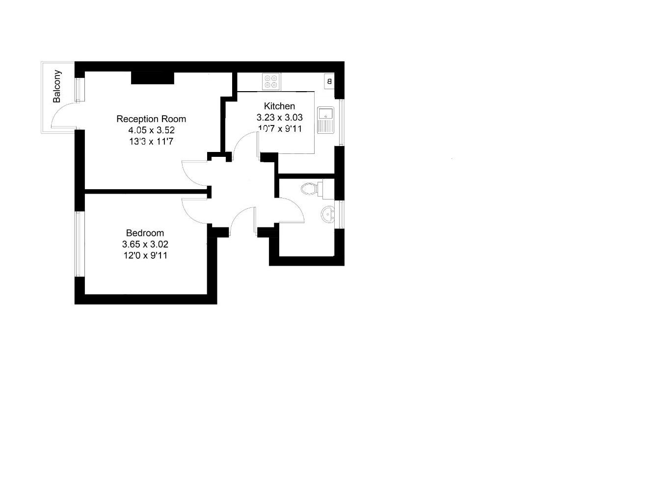 94, Tempsford Avenue, Borehamwood floorplan
