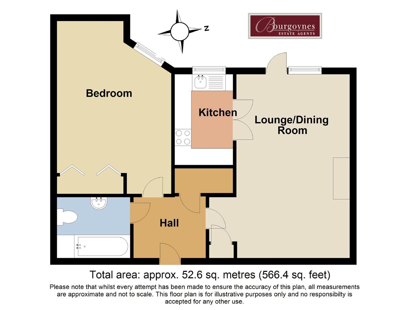 1, Meyer Court, Heavitree floorplan