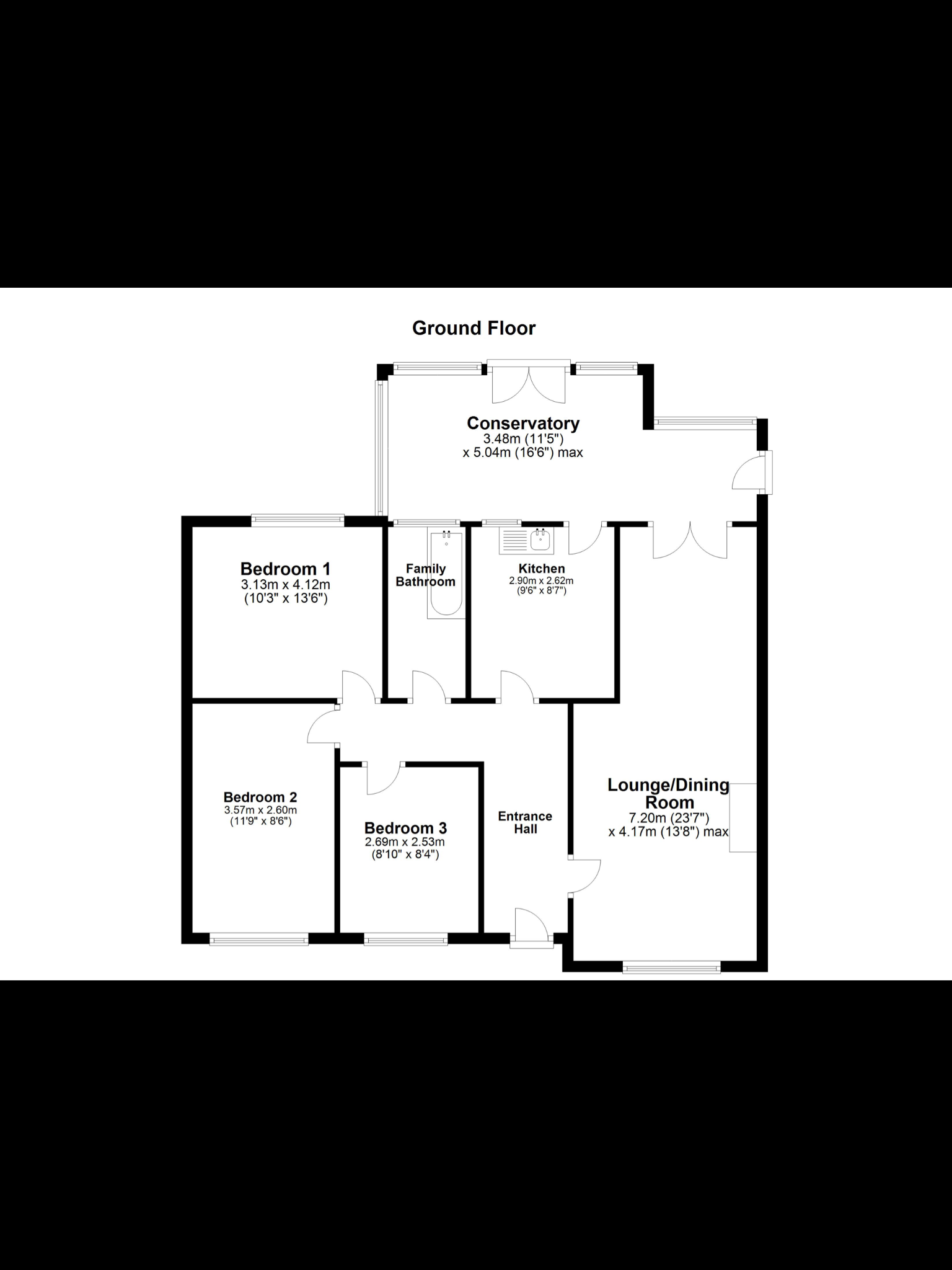 3 Bedrooms Detached bungalow for sale in The Paddocks, Beckingham, Doncaster DN10