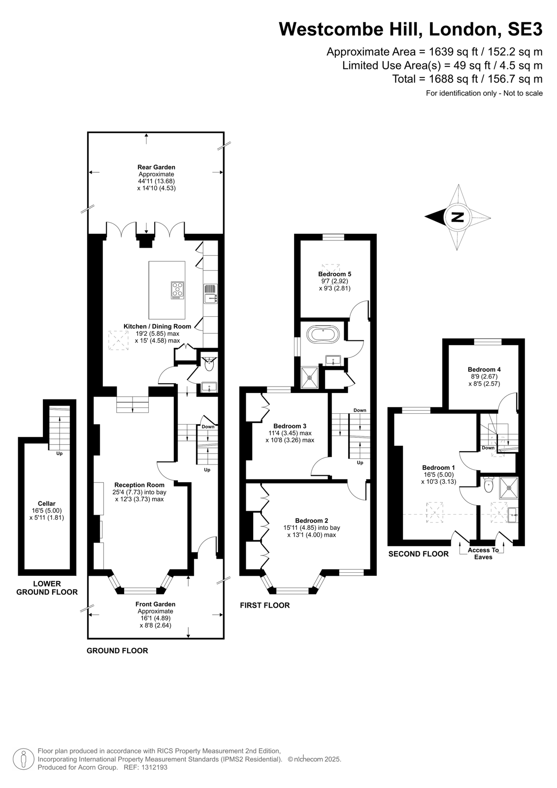 89, Westcombe Hill, Blackheath floorplan