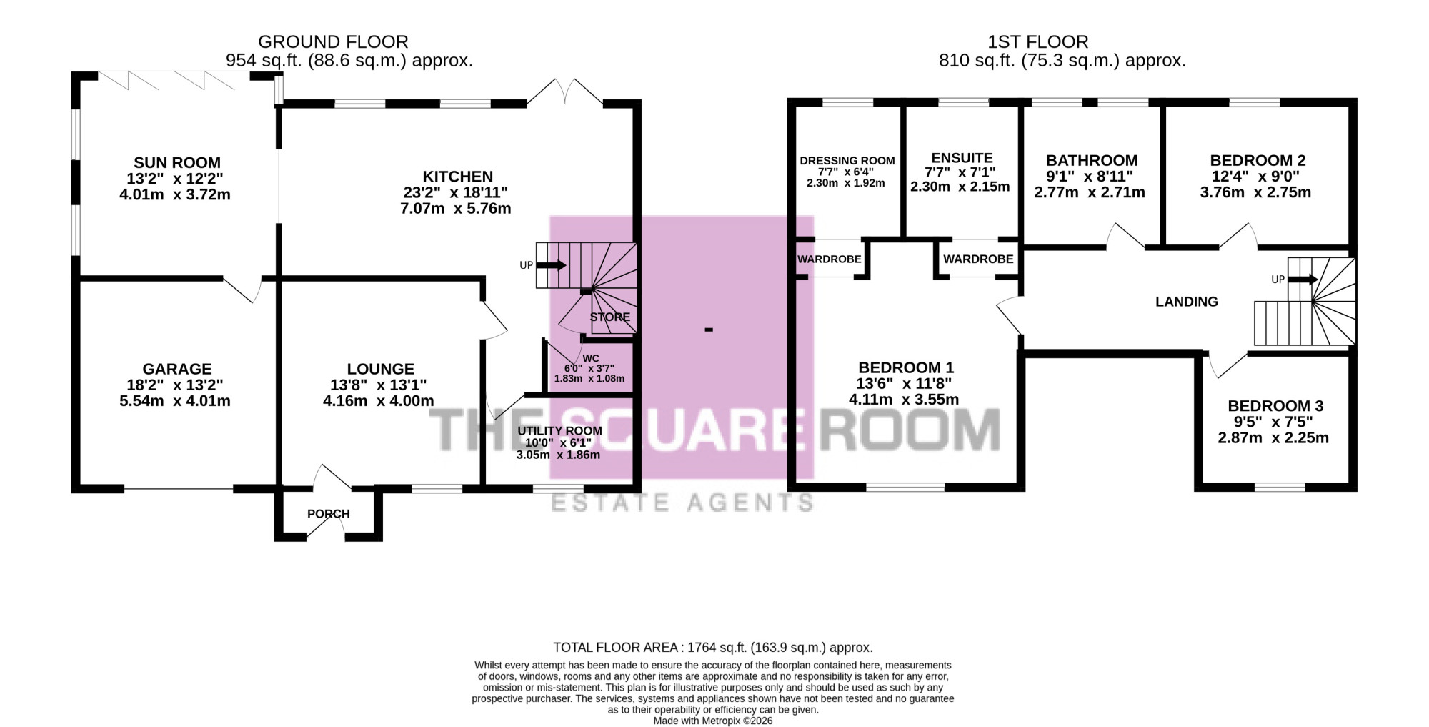 1, Sandicroft Place, Preesall floorplan