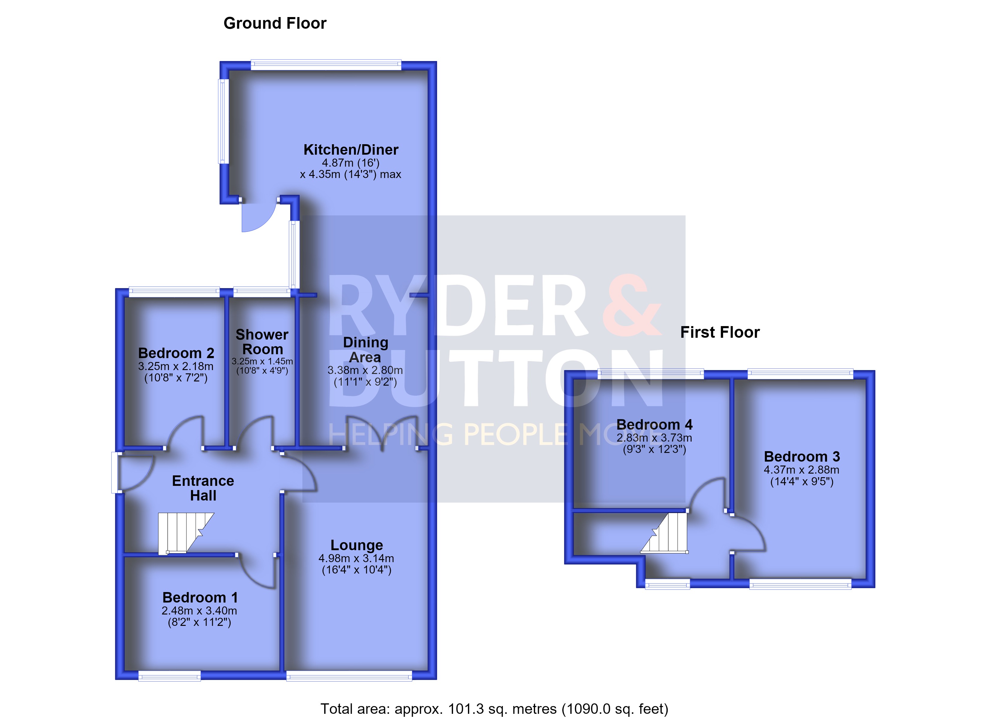 Ferndale Close, Greater Manchester floorplan