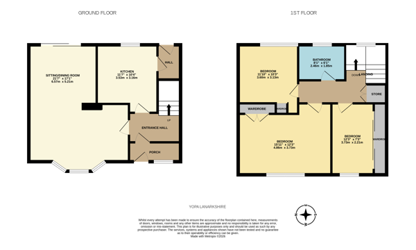 30, Tantallon Drive, Coatbridge floorplan