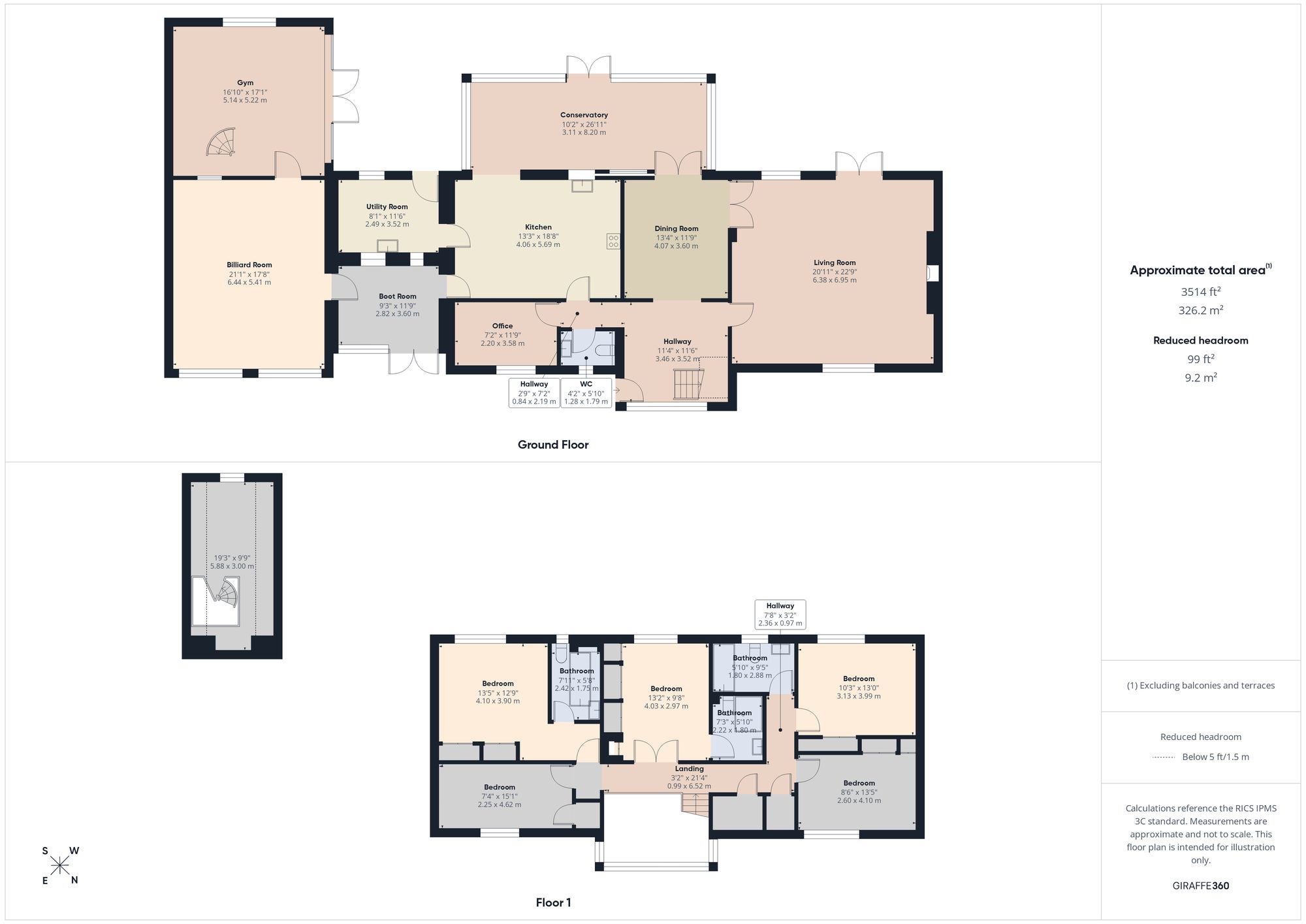 1 Greenfields Cheltenham Road East, Gloucester floorplan