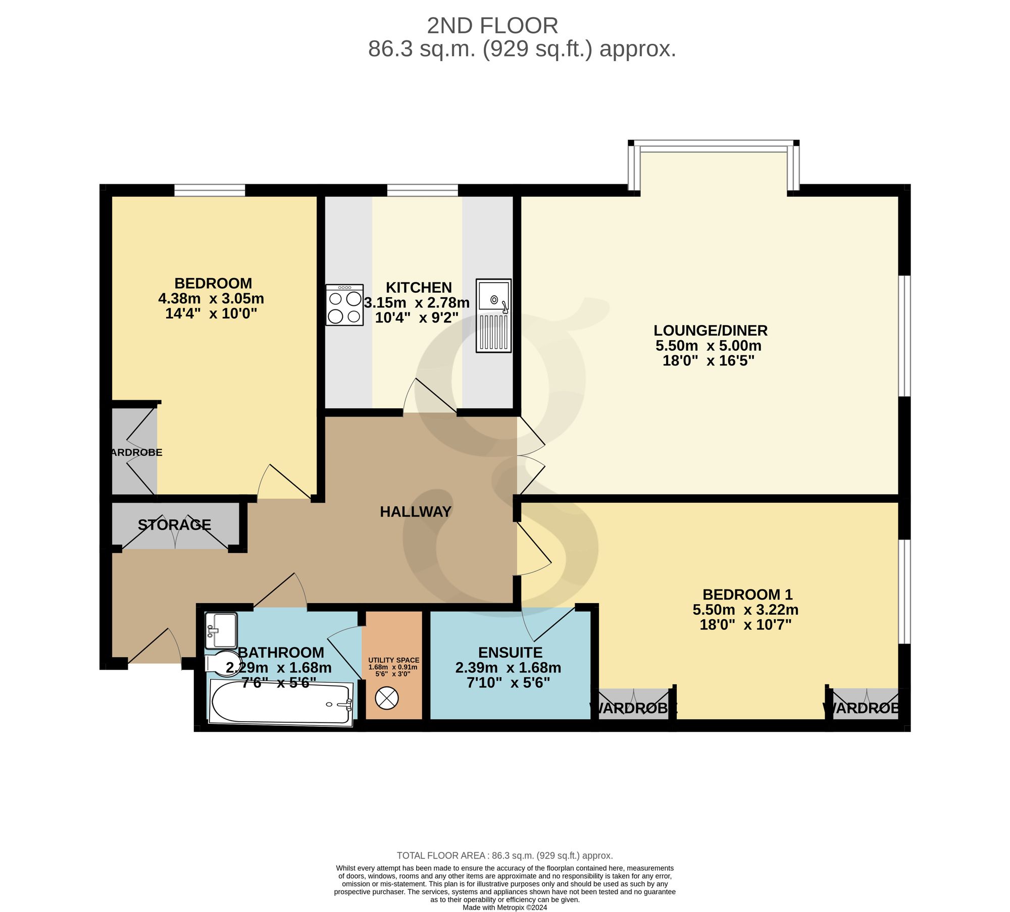29 Oaklands Manor Le Mont De La Rosiere, Jersey floorplan