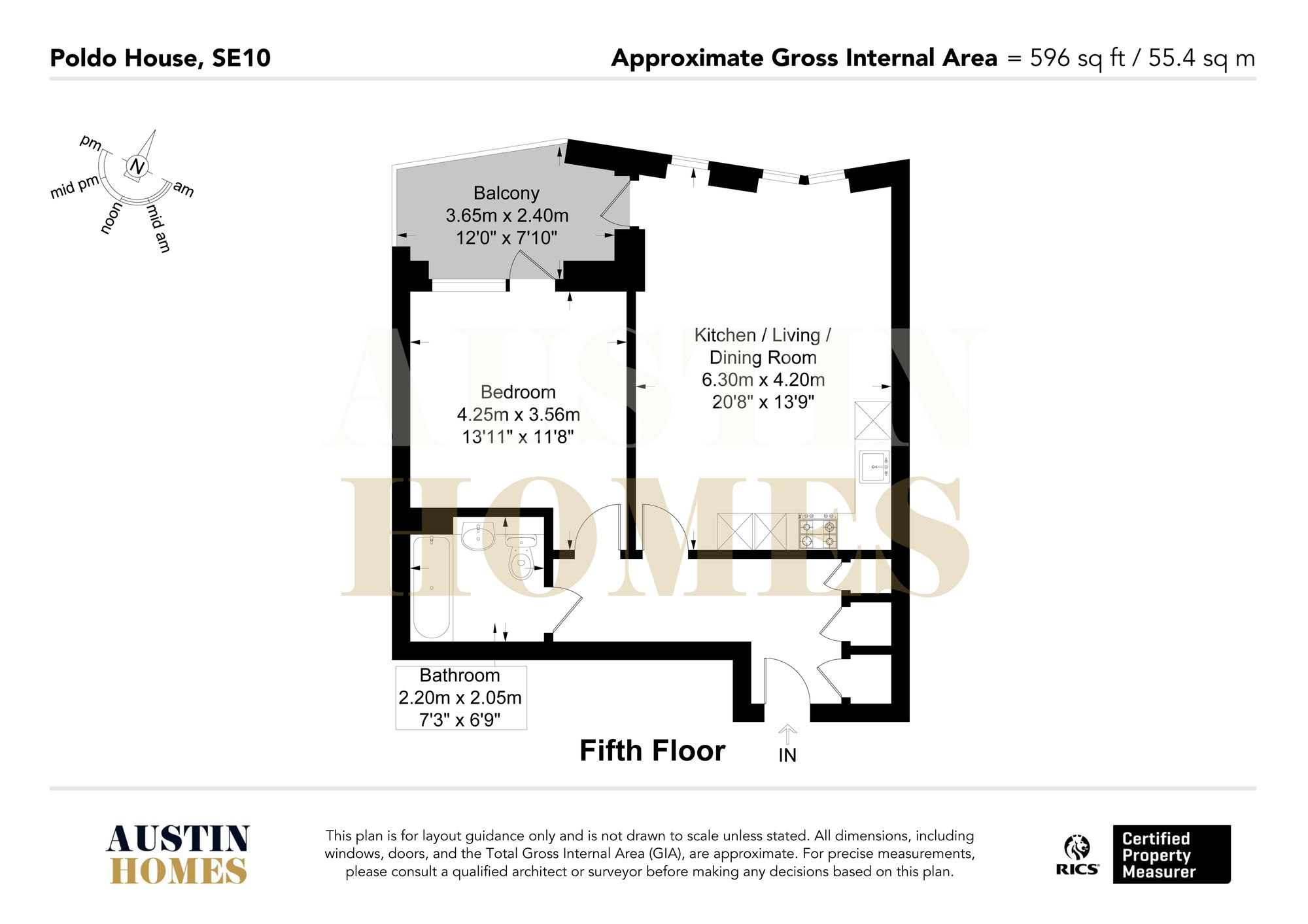 Flat 27, Poldo House, London floorplan