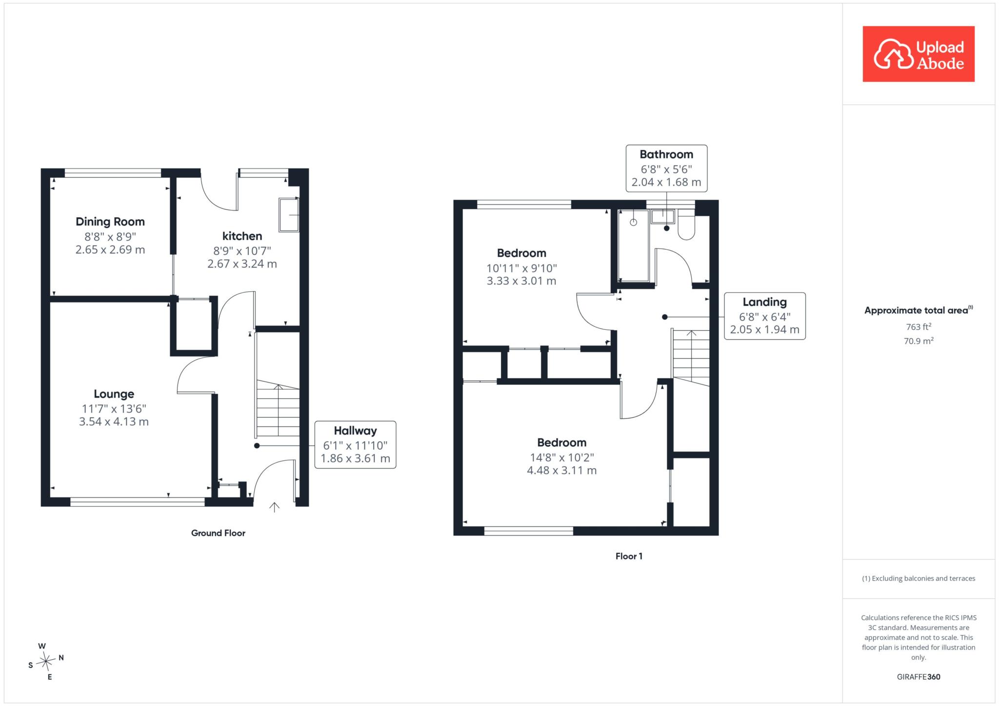 17, Graystonelee Road, Shotts floorplan