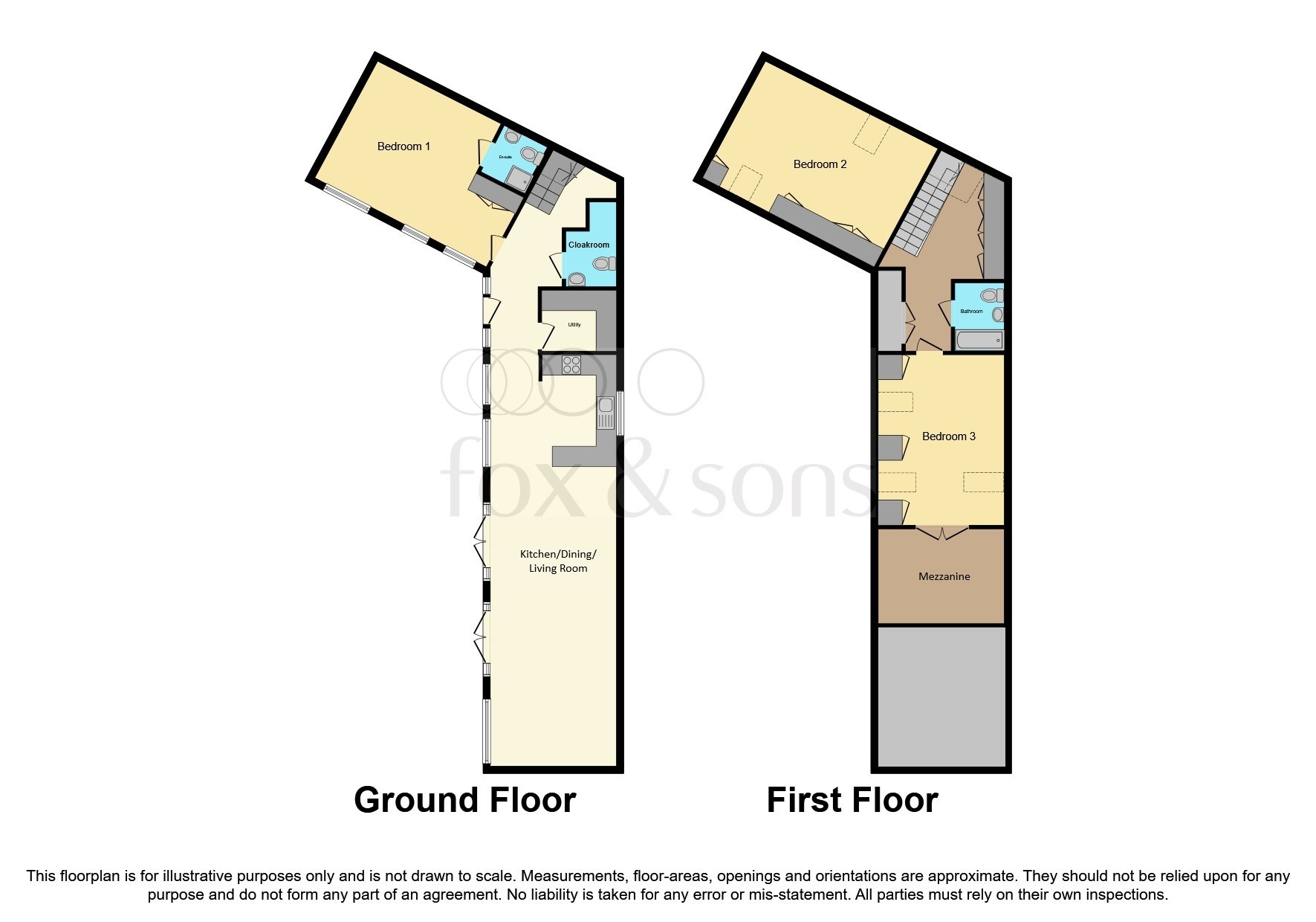 1, Huish Barns, Watchet floorplan