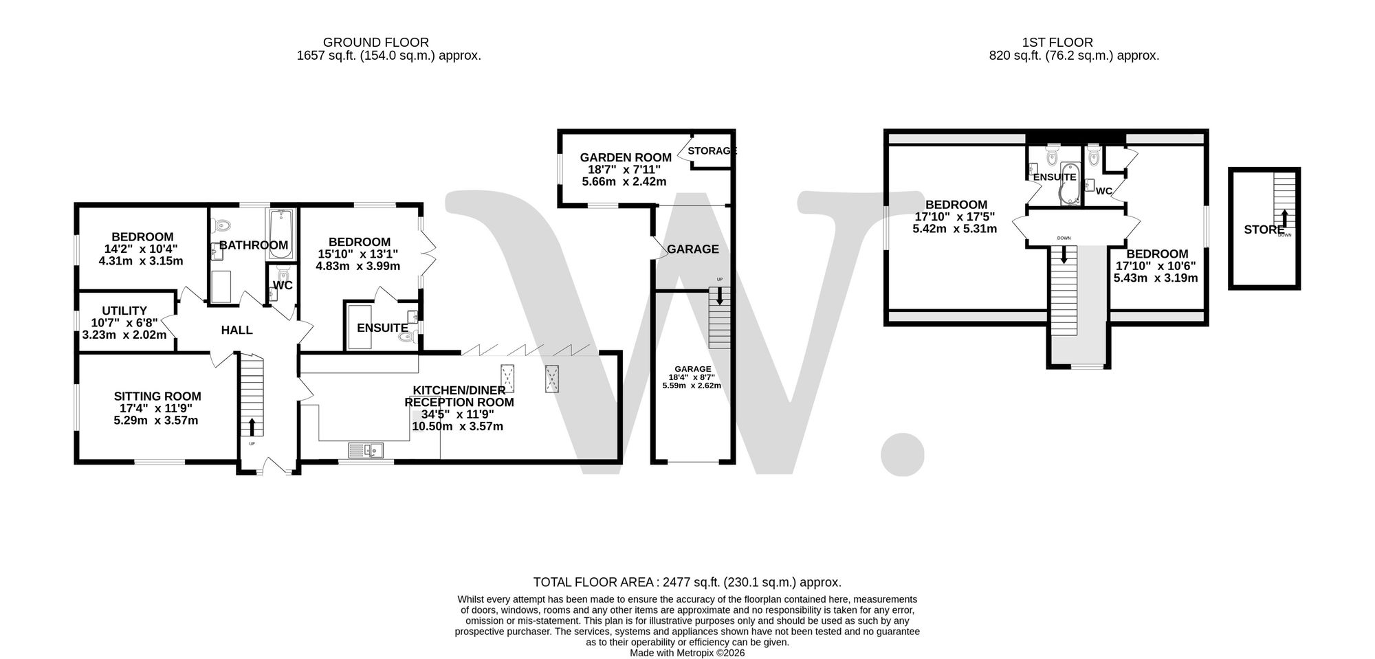 31 Springfield Road, Norwich floorplan