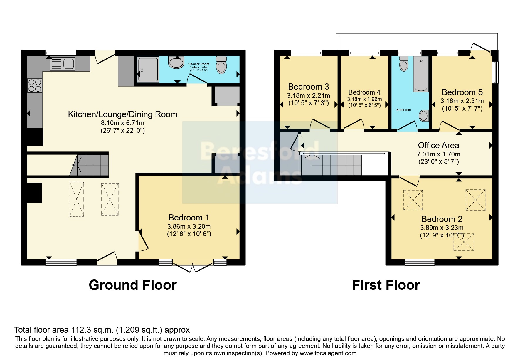 84, Mount Street, Gwynedd floorplan