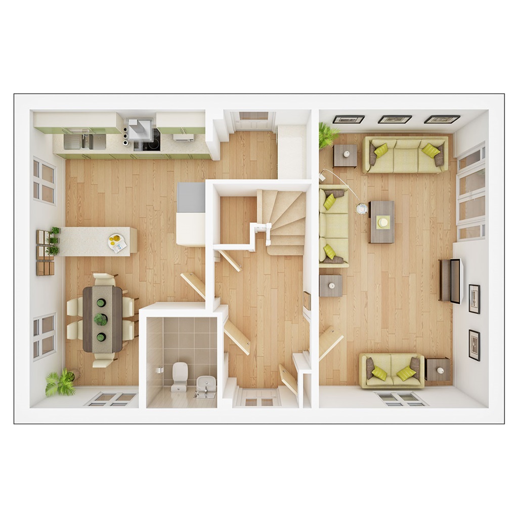 The Trusdale - Plot 455, The Alders, Heron Rise, Wymondham floorplan