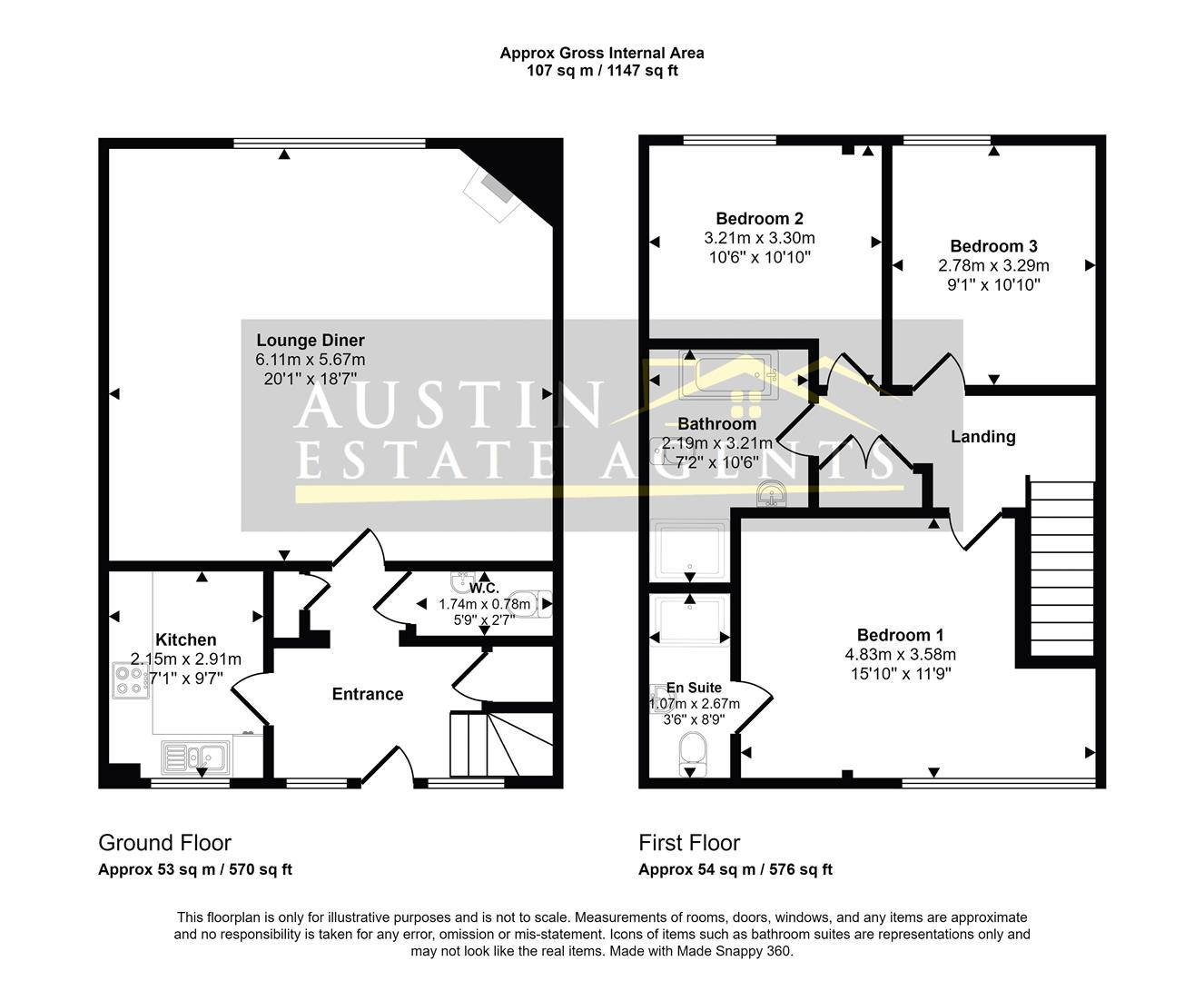 10, Ricketts Close, Weymouth floorplan