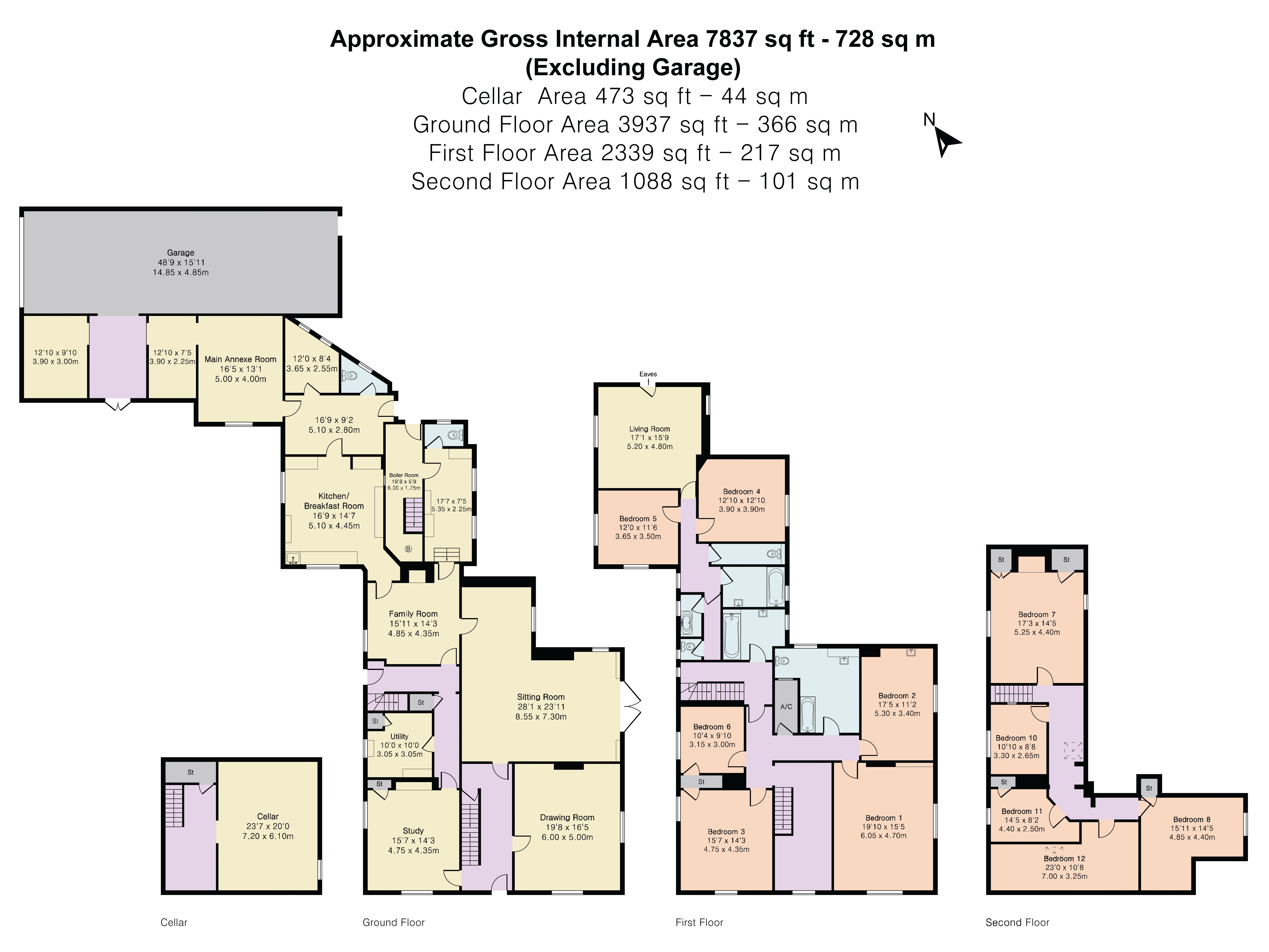 Goring Heath, Reading floorplan