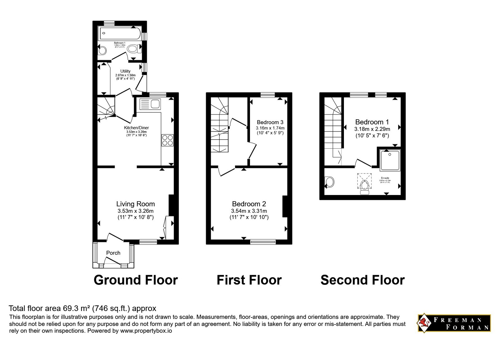28, Rose Street, Kent floorplan