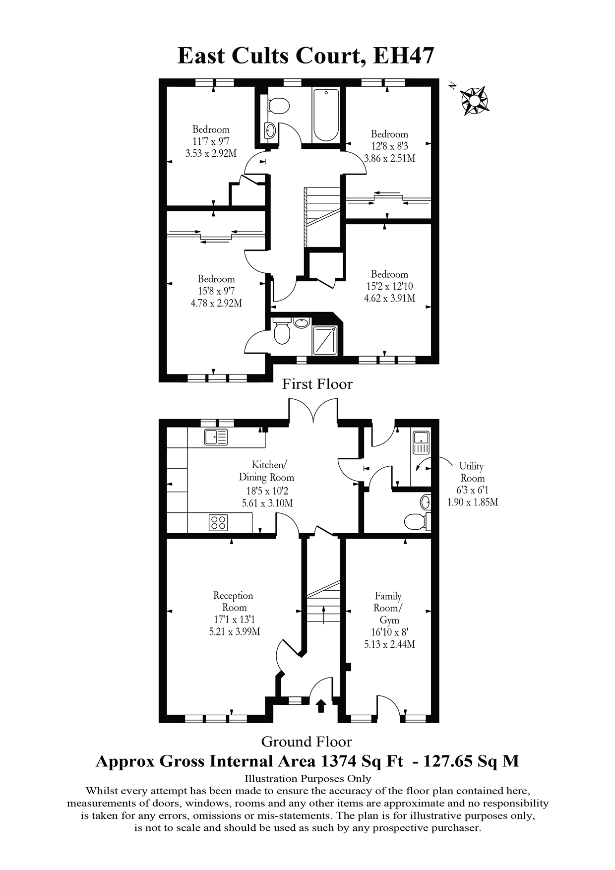 23 East Cults Court, Heartlands floorplan