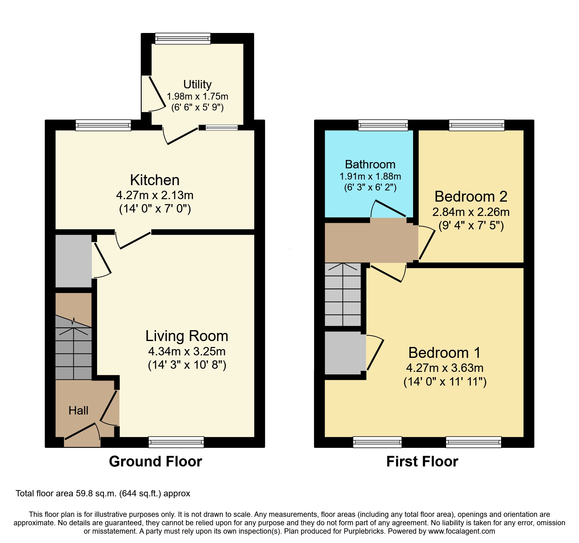 11 the oaks, Hemyock, Cullompton floorplan