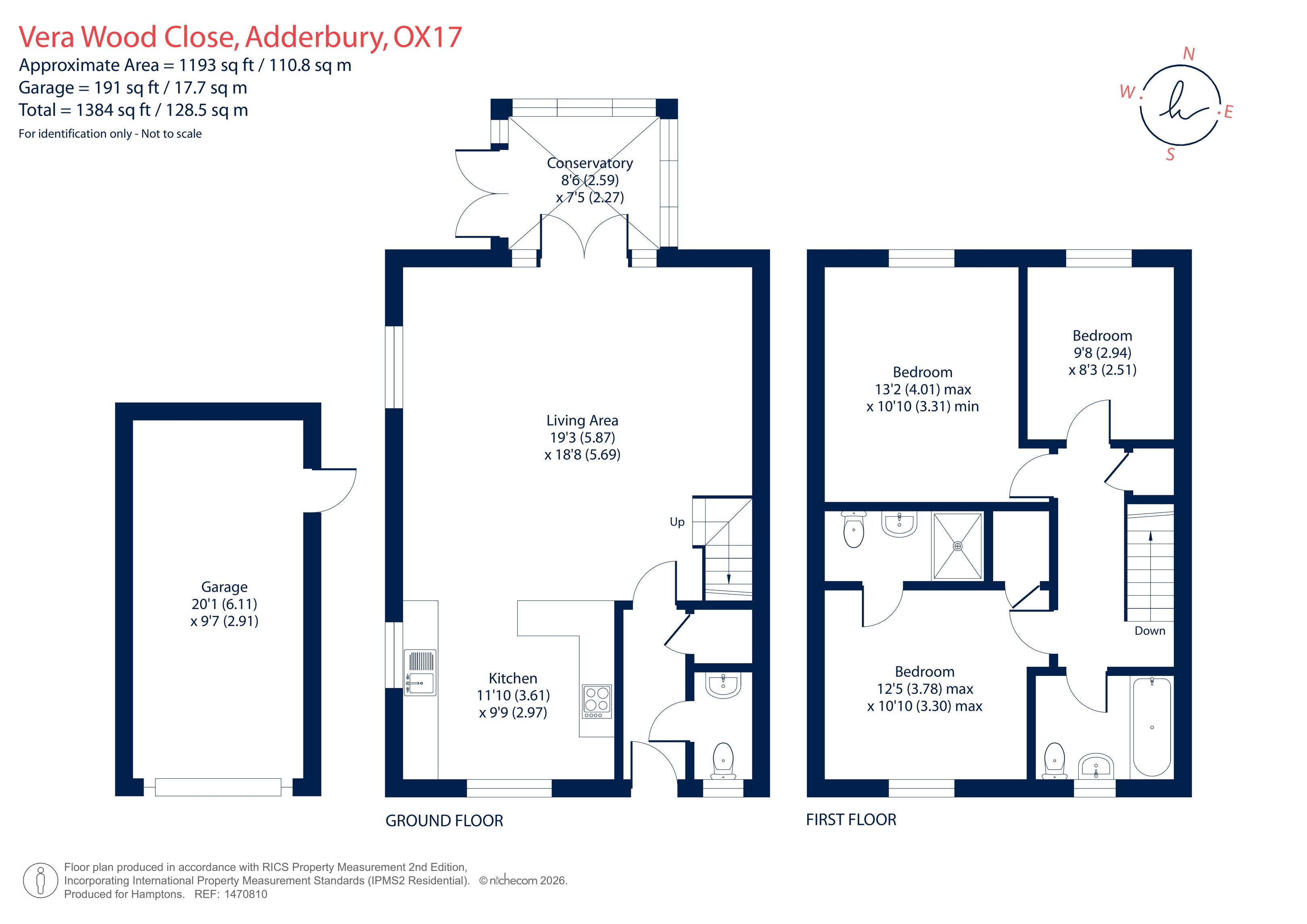 10, Vera Wood Close, Adderbury floorplan