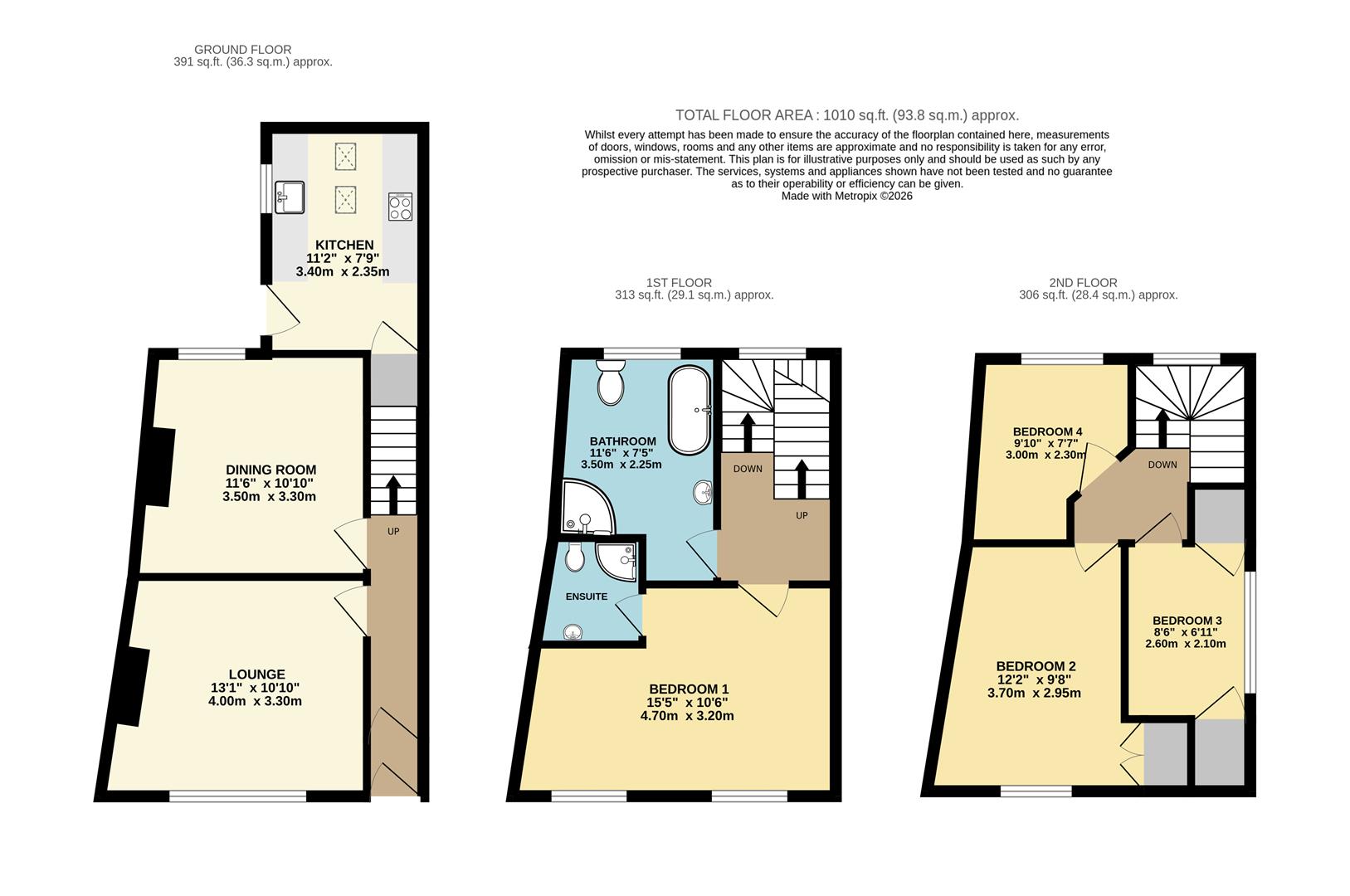 The Lookout, 1, Ranscombe Road, Brixham floorplan